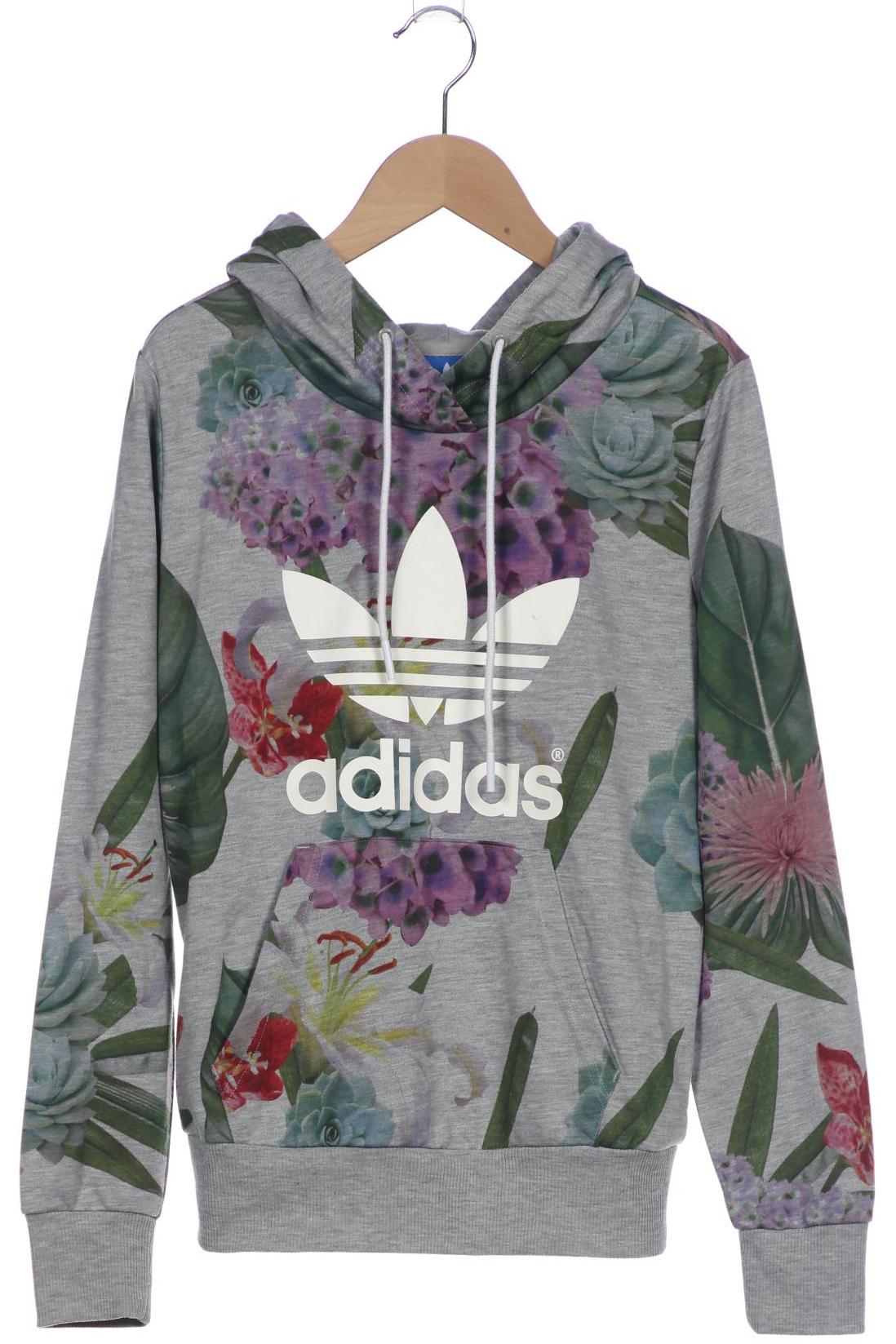 

adidas Originals Damen Kapuzenpullover, grau, Gr. 38