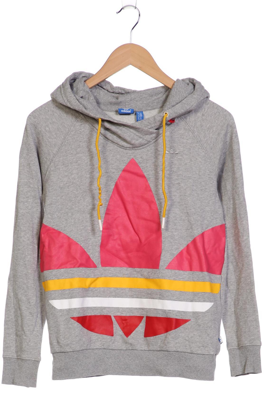 

adidas Originals Damen Kapuzenpullover, grau, Gr. 32