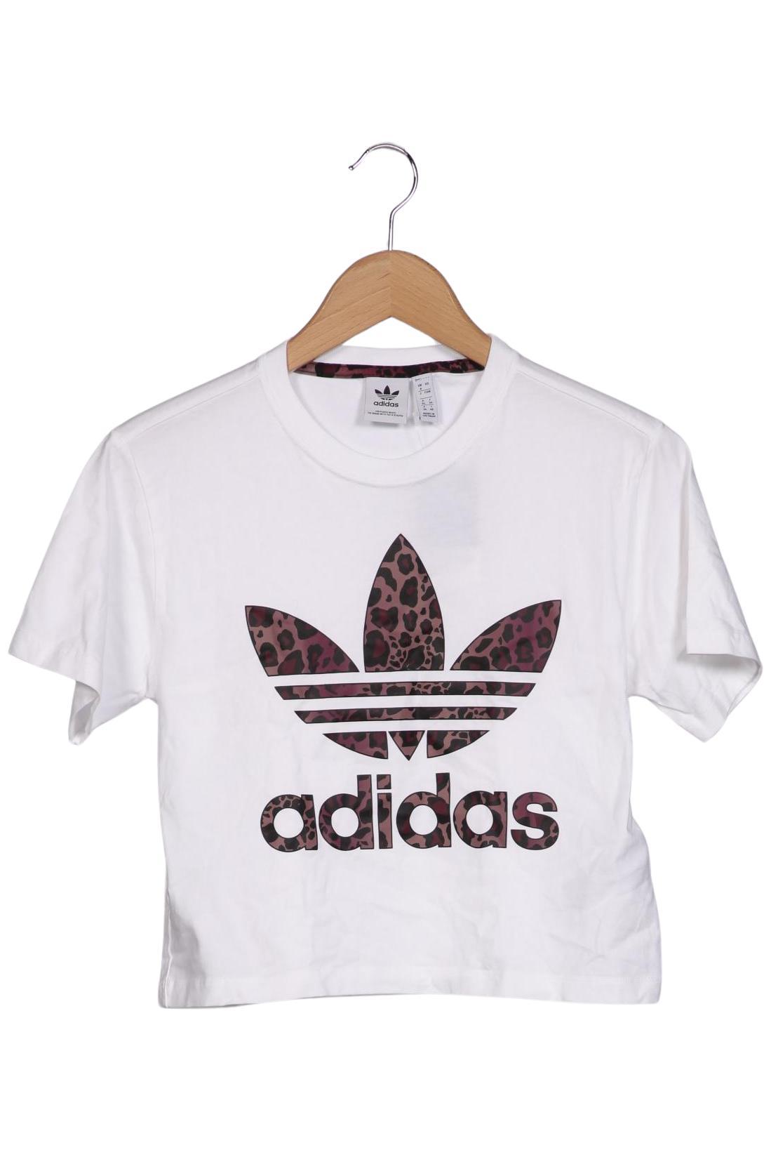 

adidas Originals Damen T-Shirt, weiß, Gr. 34
