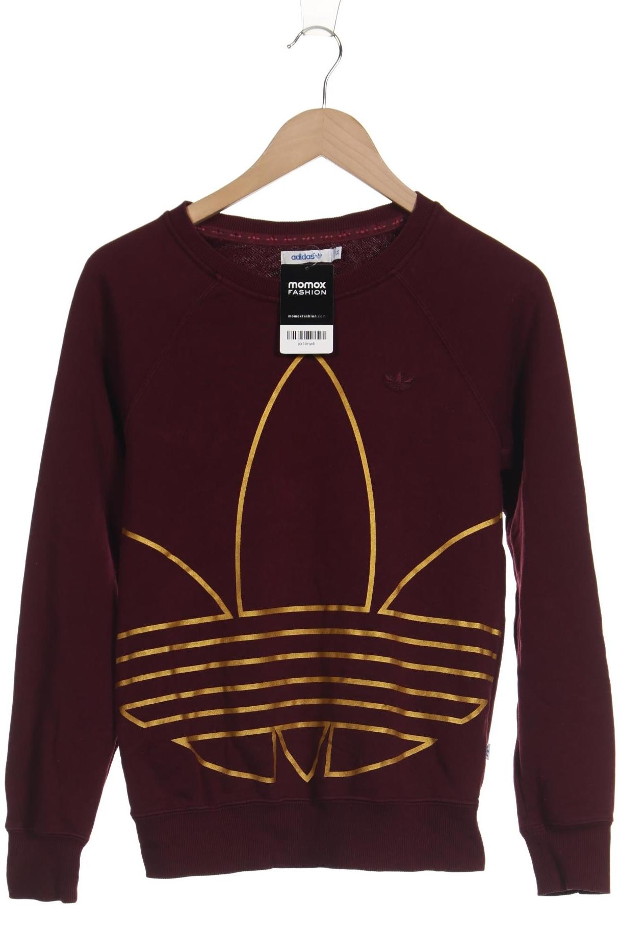 

adidas Originals Damen Sweatshirt, bordeaux, Gr. 34