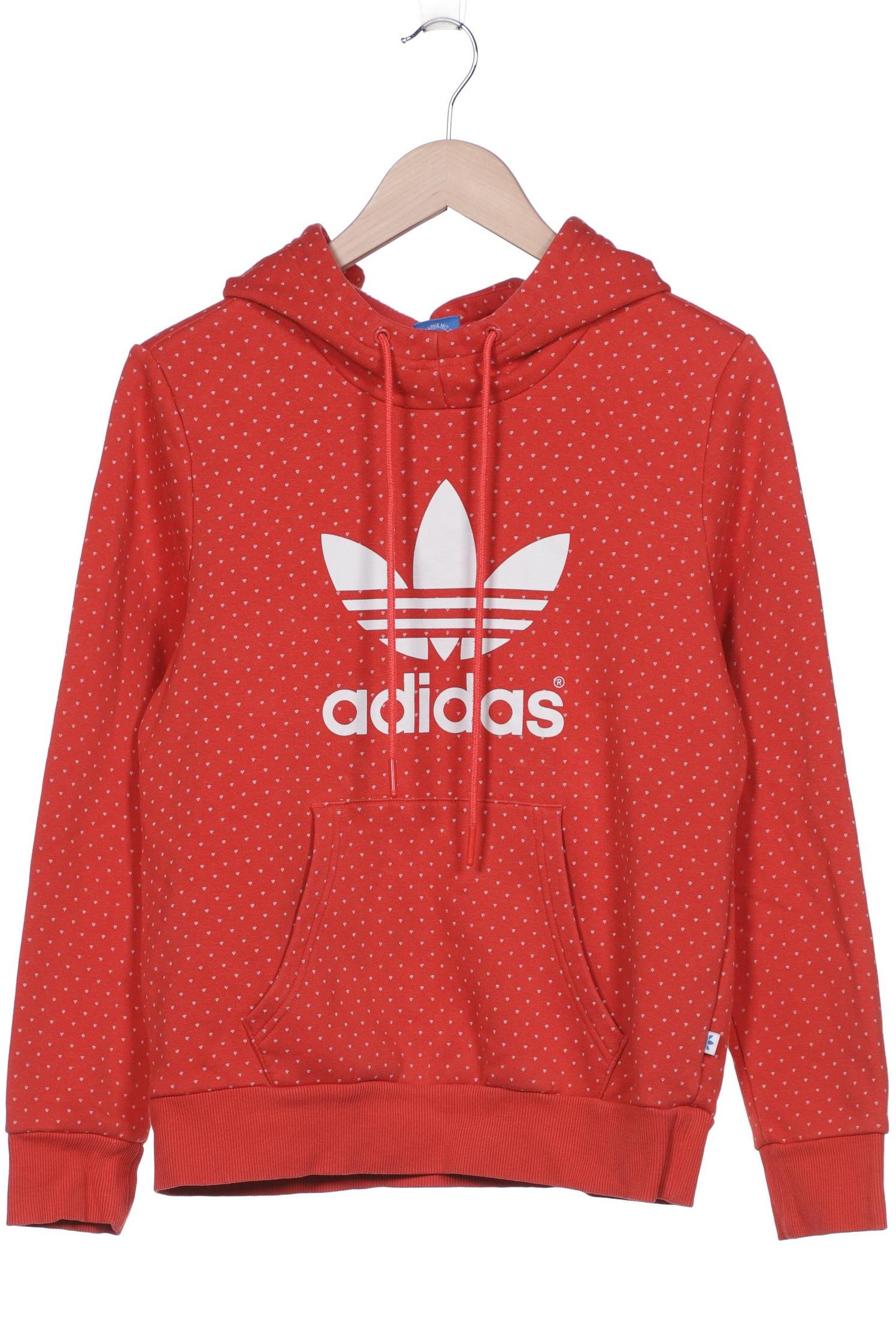 

adidas Originals Damen Kapuzenpullover, rot