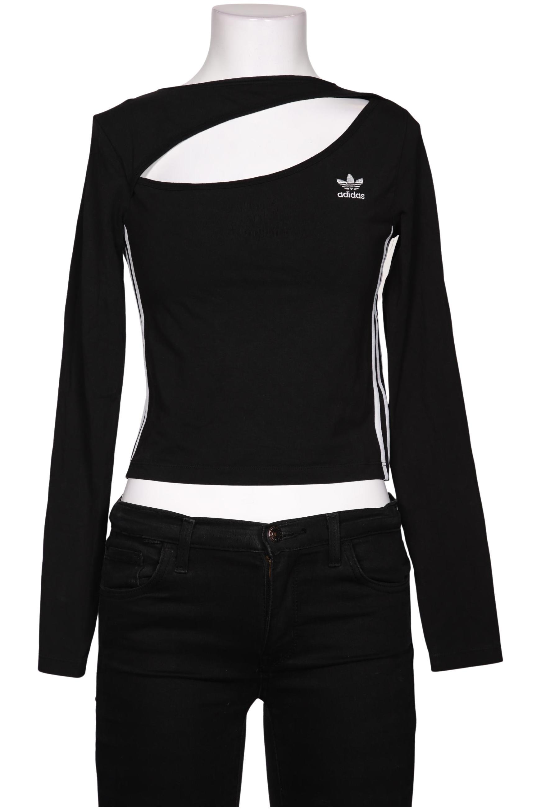 

adidas Originals Damen Langarmshirt, schwarz, Gr. 34