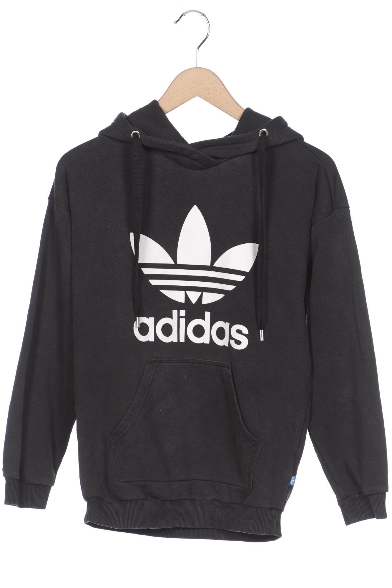 

adidas Originals Damen Kapuzenpullover, schwarz, Gr. 34