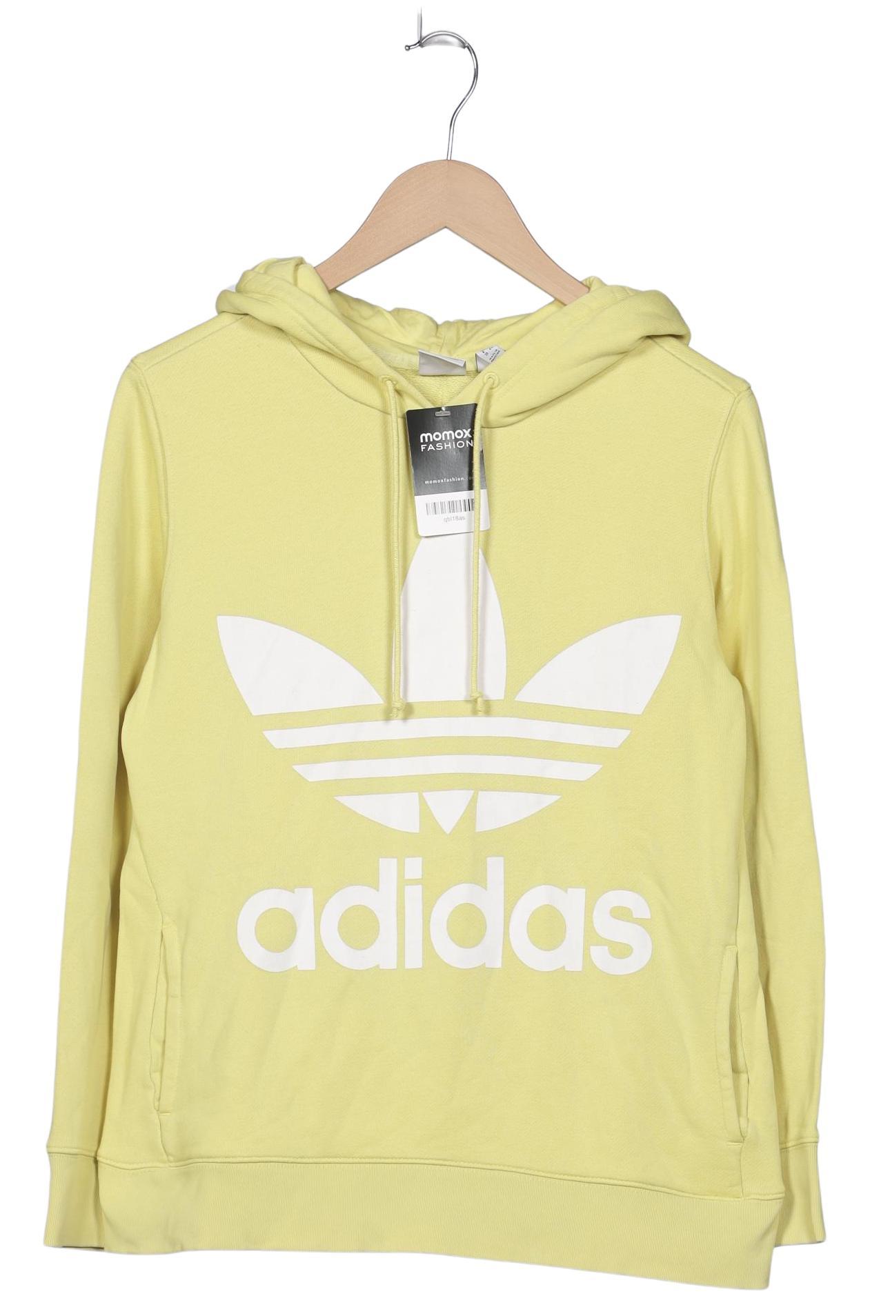 

adidas Originals Damen Kapuzenpullover, gelb, Gr. 38