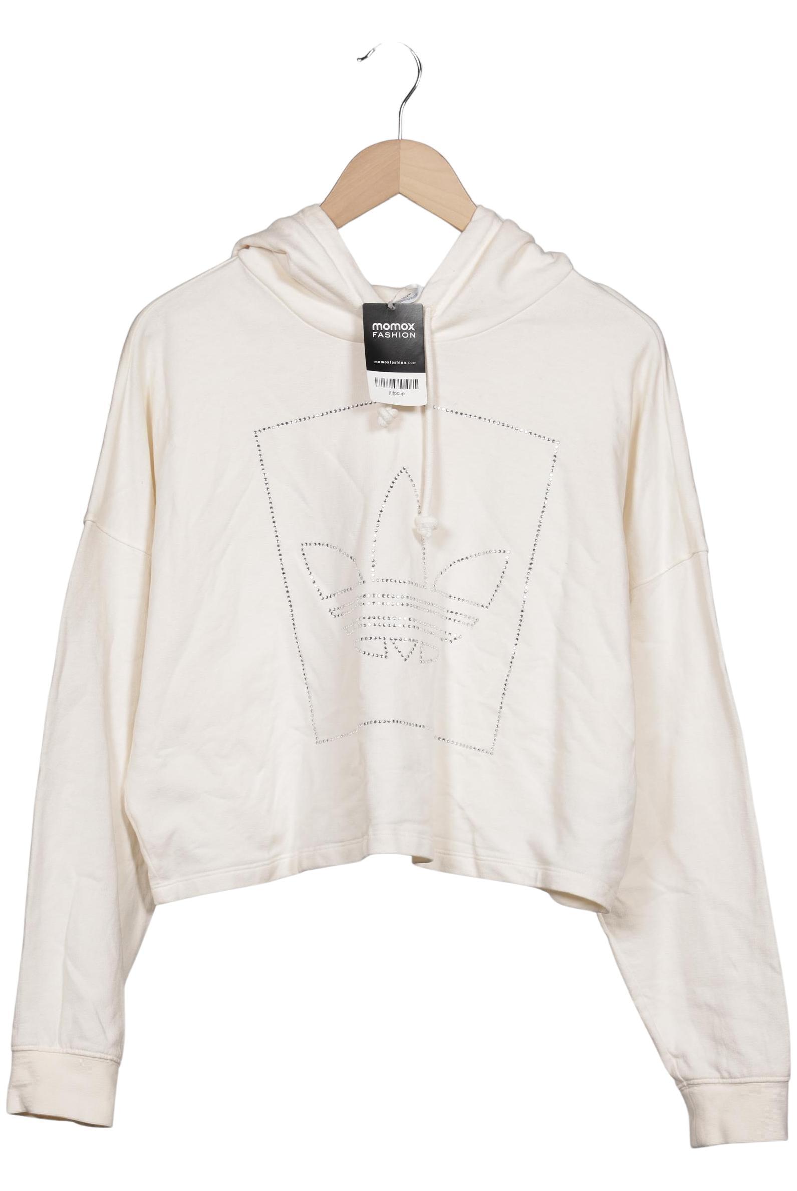 

adidas Originals Damen Kapuzenpullover, cremeweiß, Gr. 38