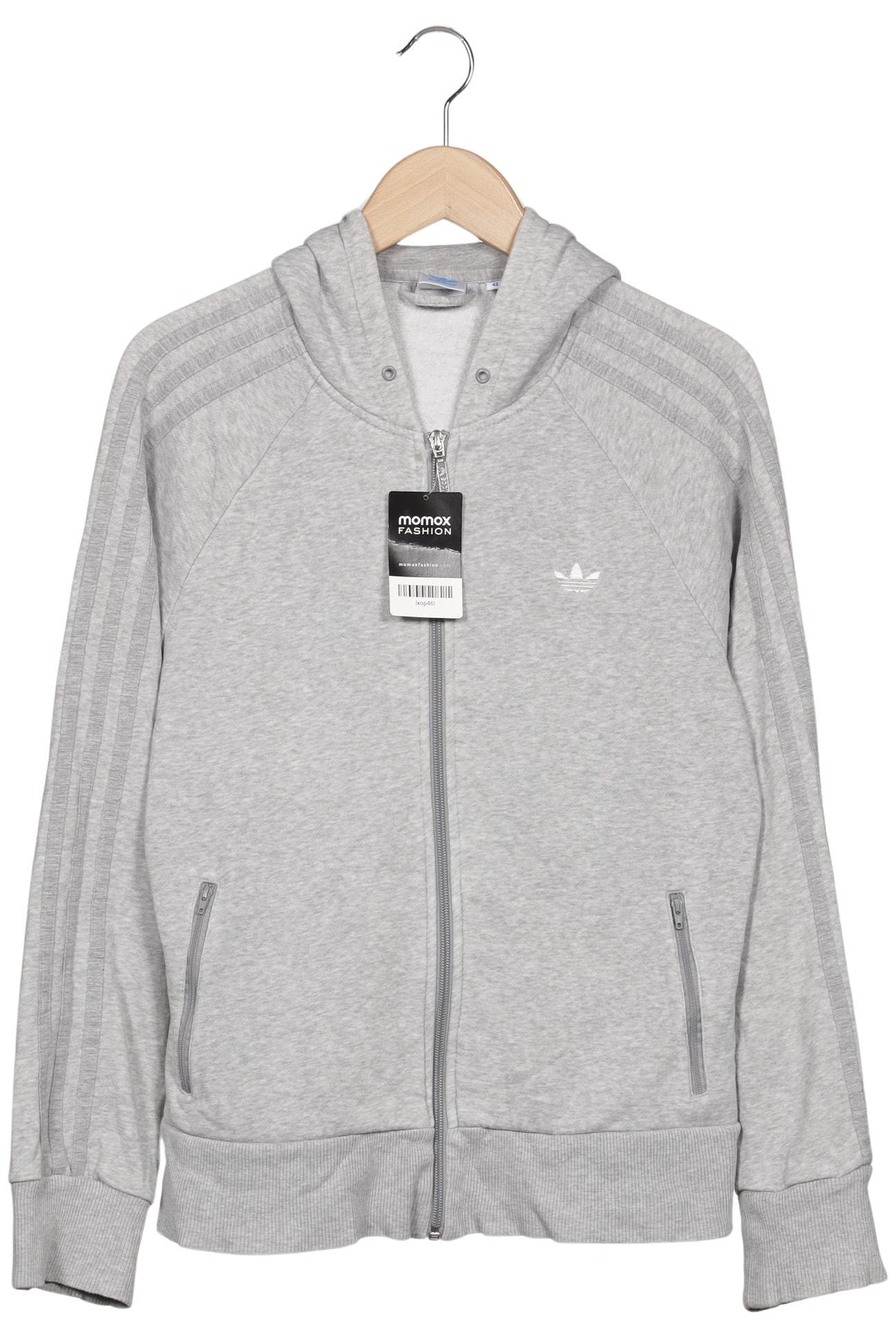 

adidas Originals Damen Kapuzenpullover, grau, Gr. 42