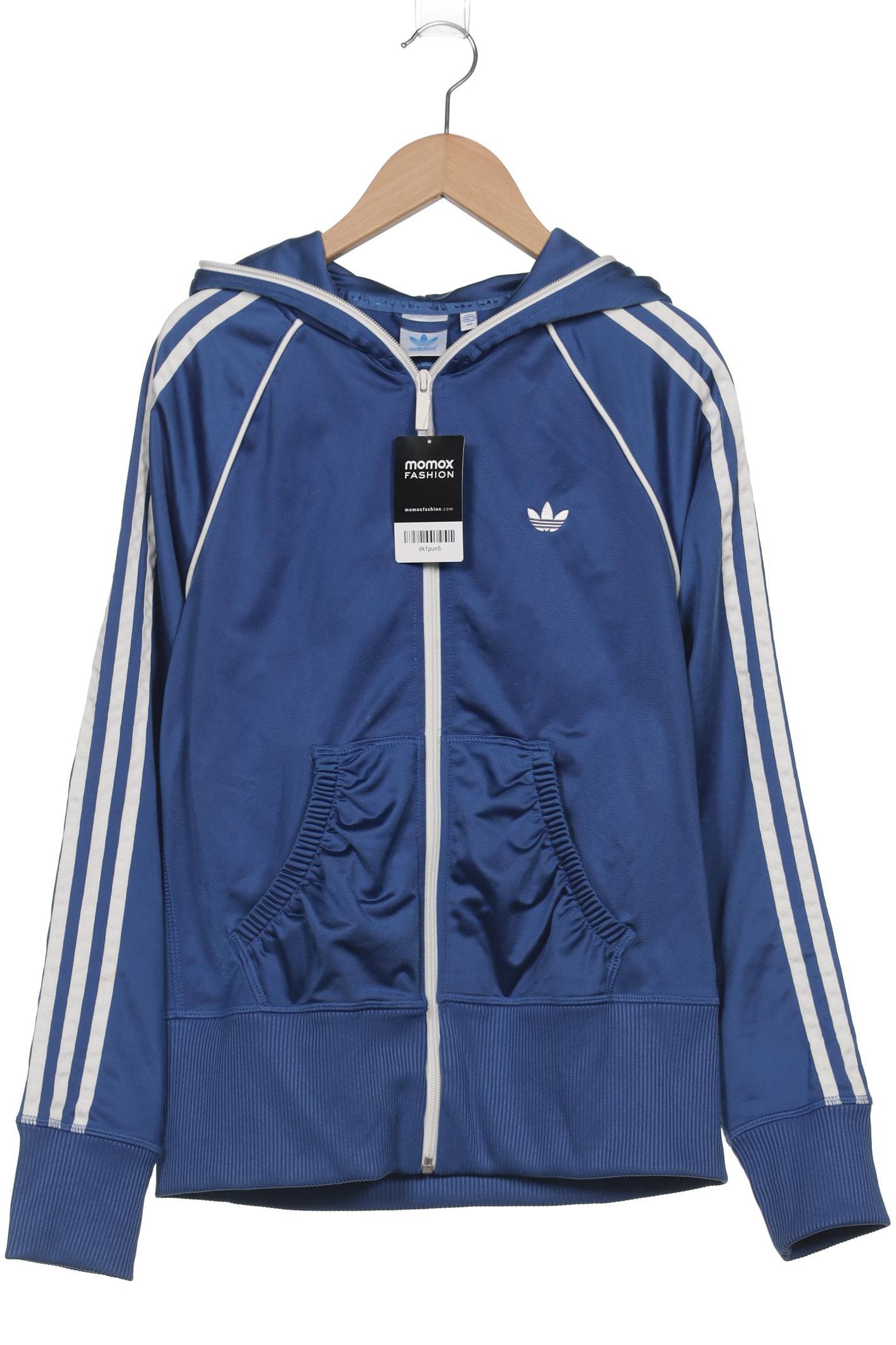 

adidas Originals Damen Kapuzenpullover, blau, Gr. 40
