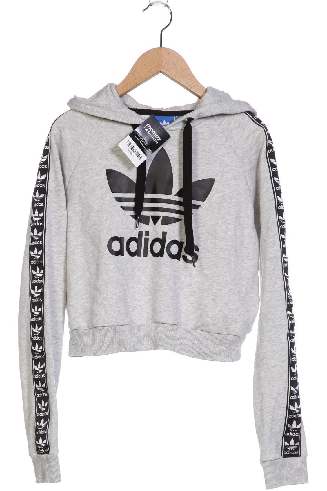 

adidas Originals Damen Kapuzenpullover, grau