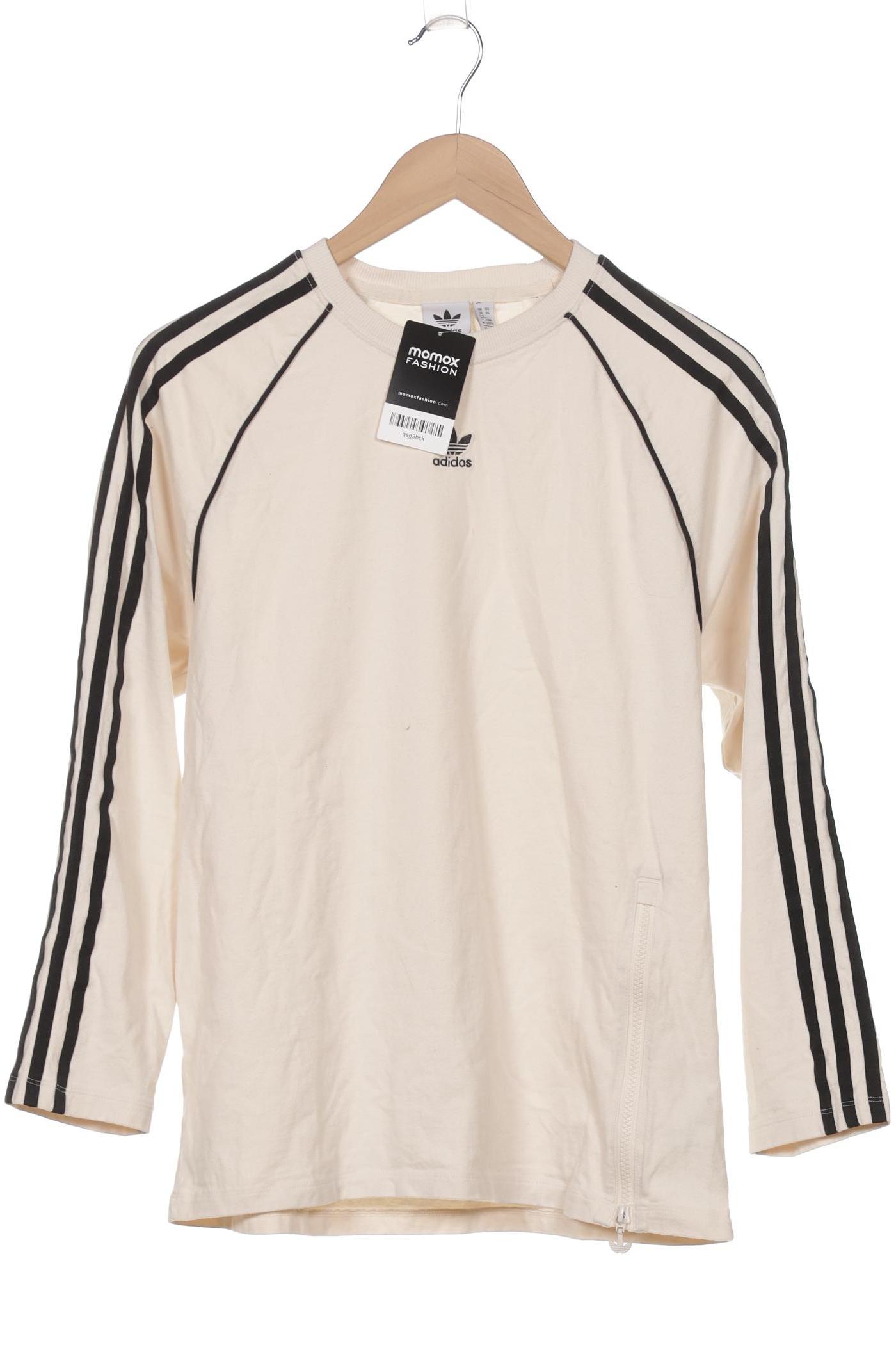 

adidas Originals Damen Langarmshirt, cremeweiß, Gr. 34