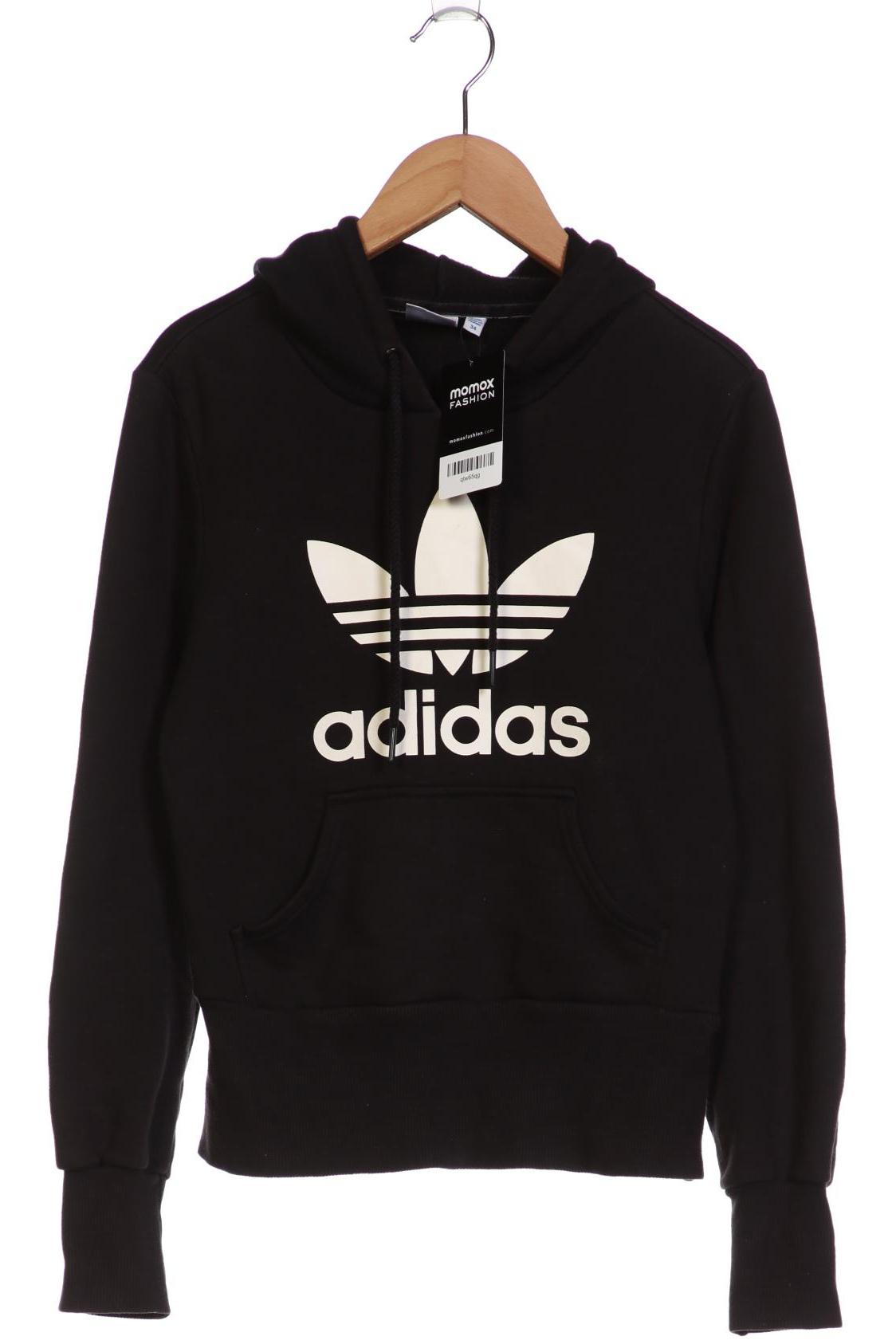 

adidas Originals Damen Kapuzenpullover, schwarz, Gr. 34