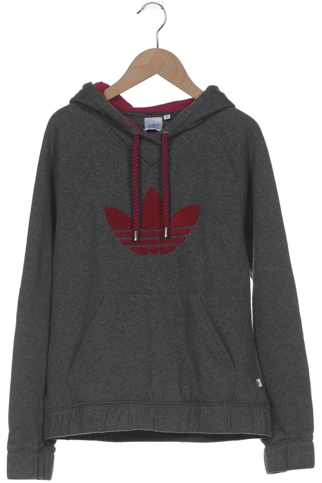 

adidas Originals Damen Kapuzenpullover, grau, Gr. 42
