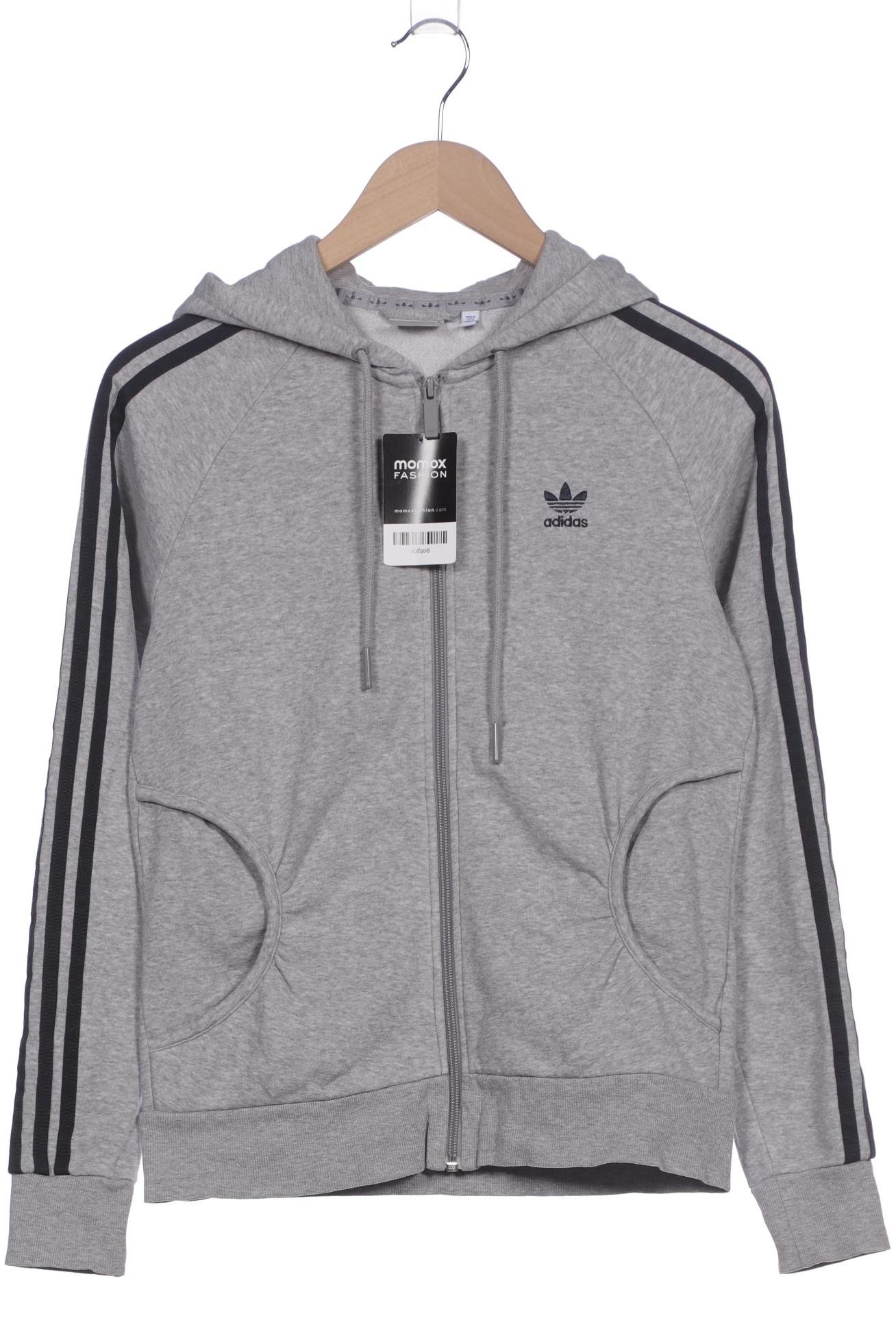 

adidas Originals Damen Kapuzenpullover, grau, Gr. 36
