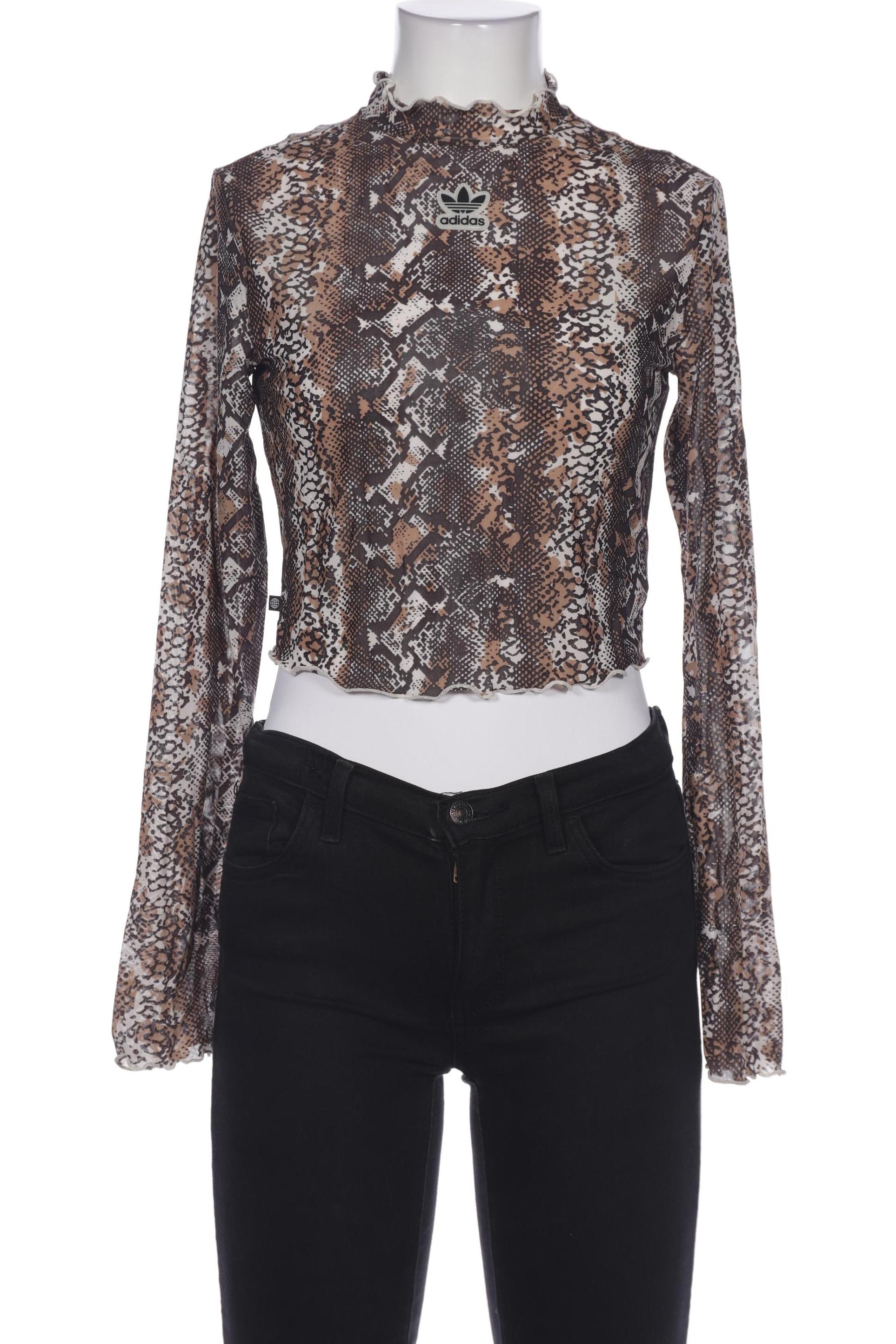 

adidas Originals Damen Langarmshirt, braun, Gr. 36