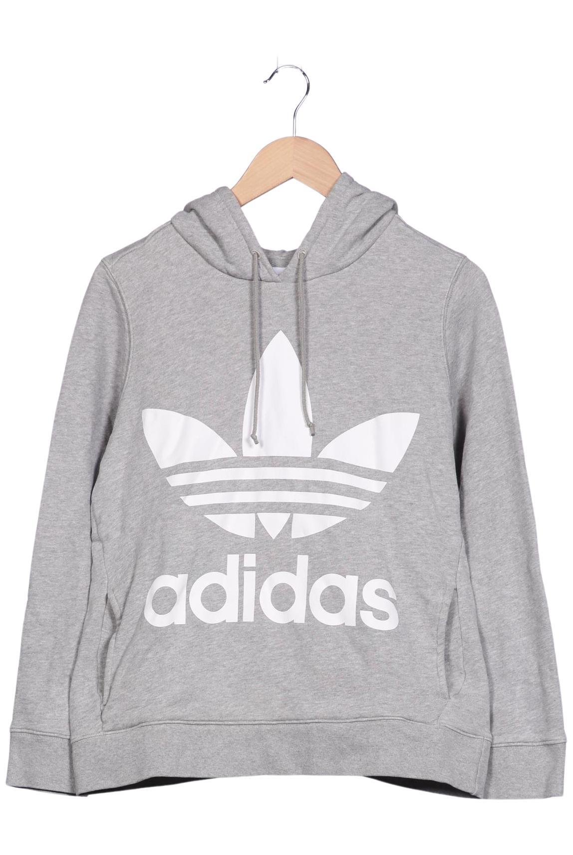 

adidas Originals Damen Kapuzenpullover, grau, Gr. 34