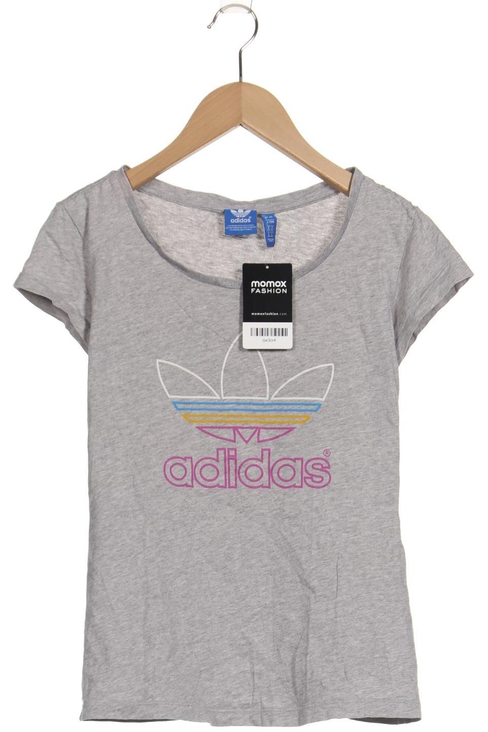 

adidas Originals Damen T-Shirt, grau, Gr. 34