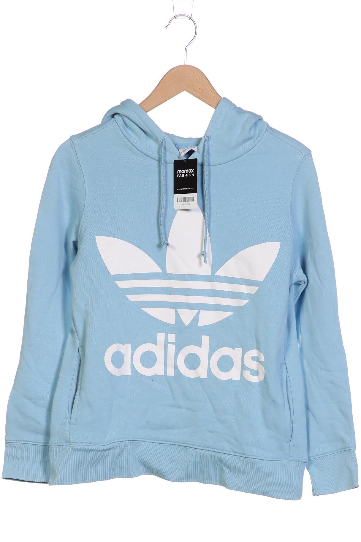 

adidas Originals Damen Kapuzenpullover, hellblau, Gr. 36