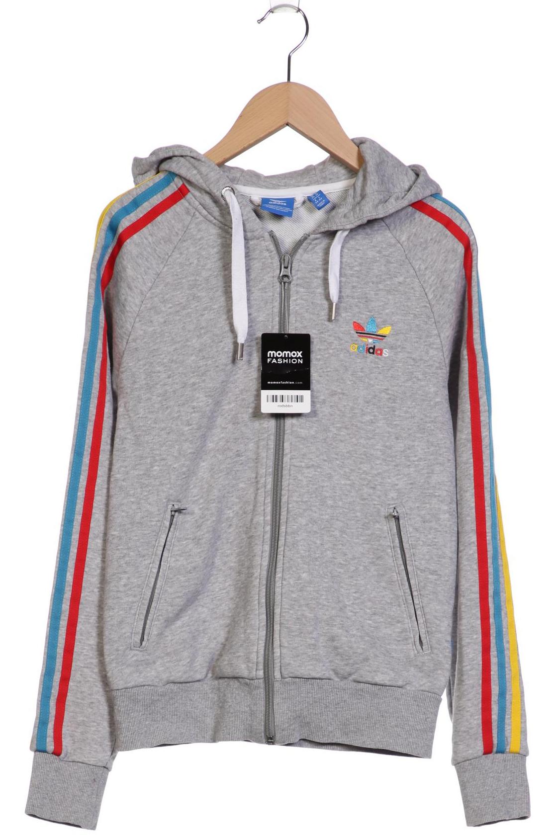 

adidas Originals Damen Kapuzenpullover, grau, Gr. 34