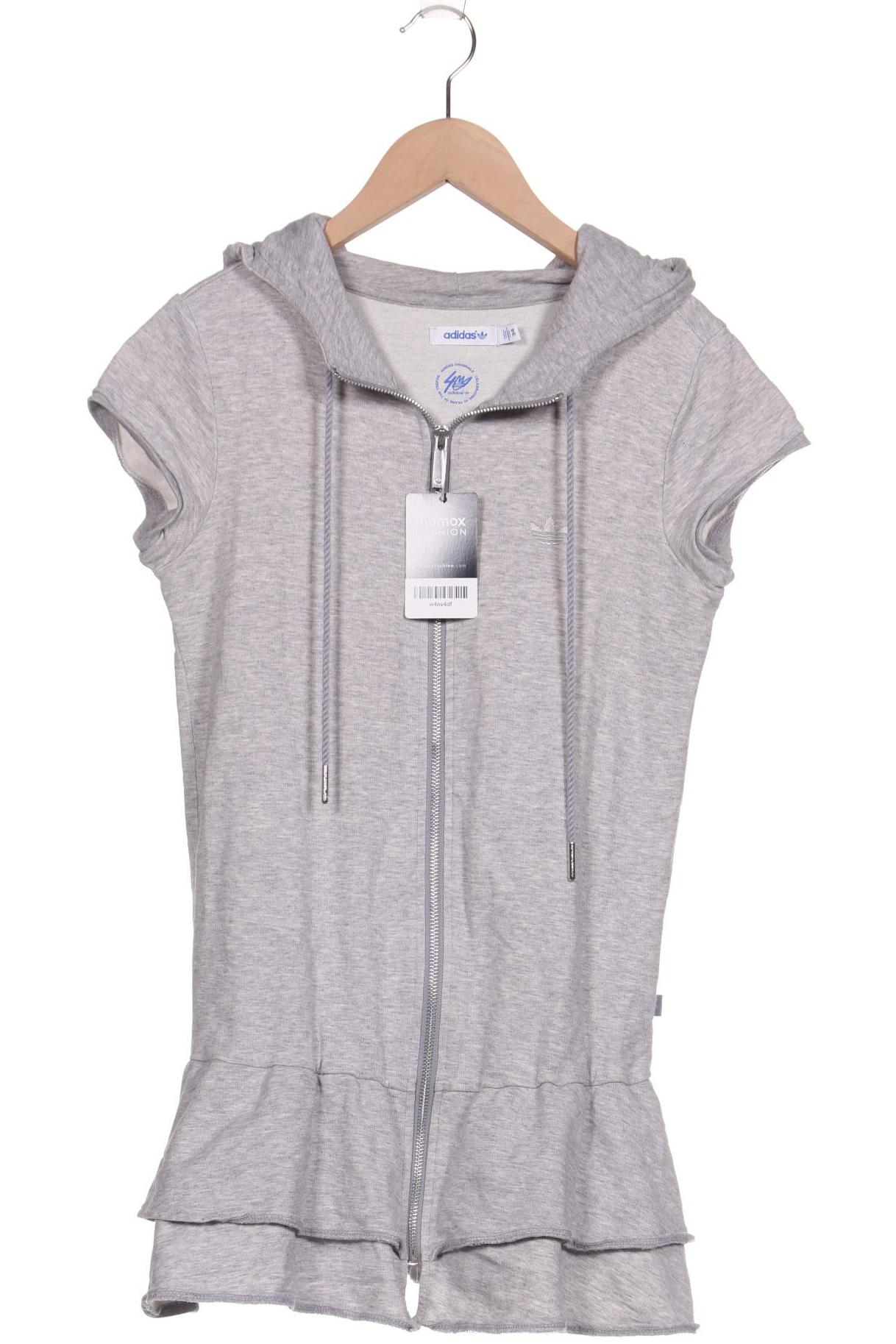 

adidas Originals Damen Kapuzenpullover, grau, Gr. 34