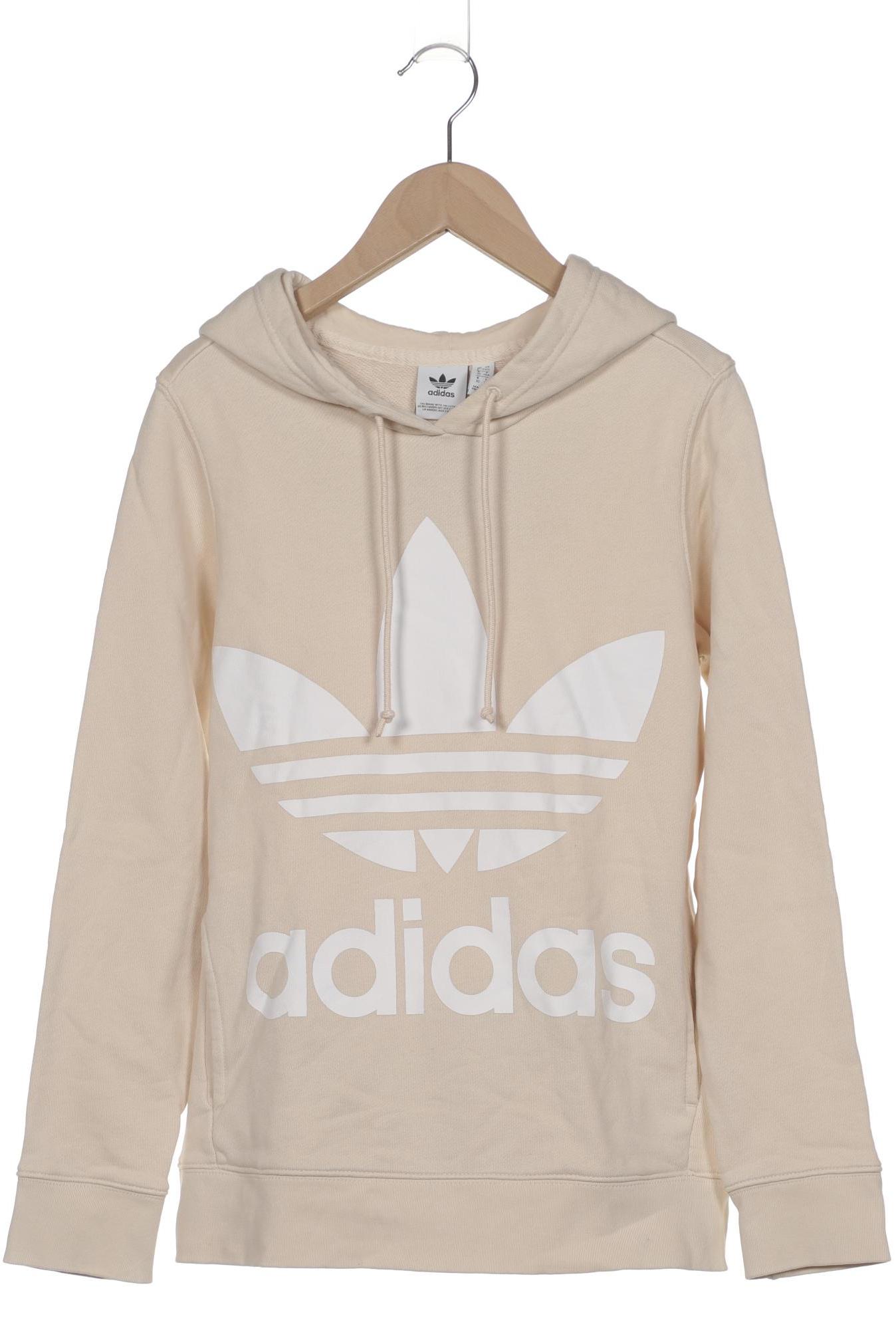 

adidas Originals Damen Kapuzenpullover, cremeweiß, Gr. 4