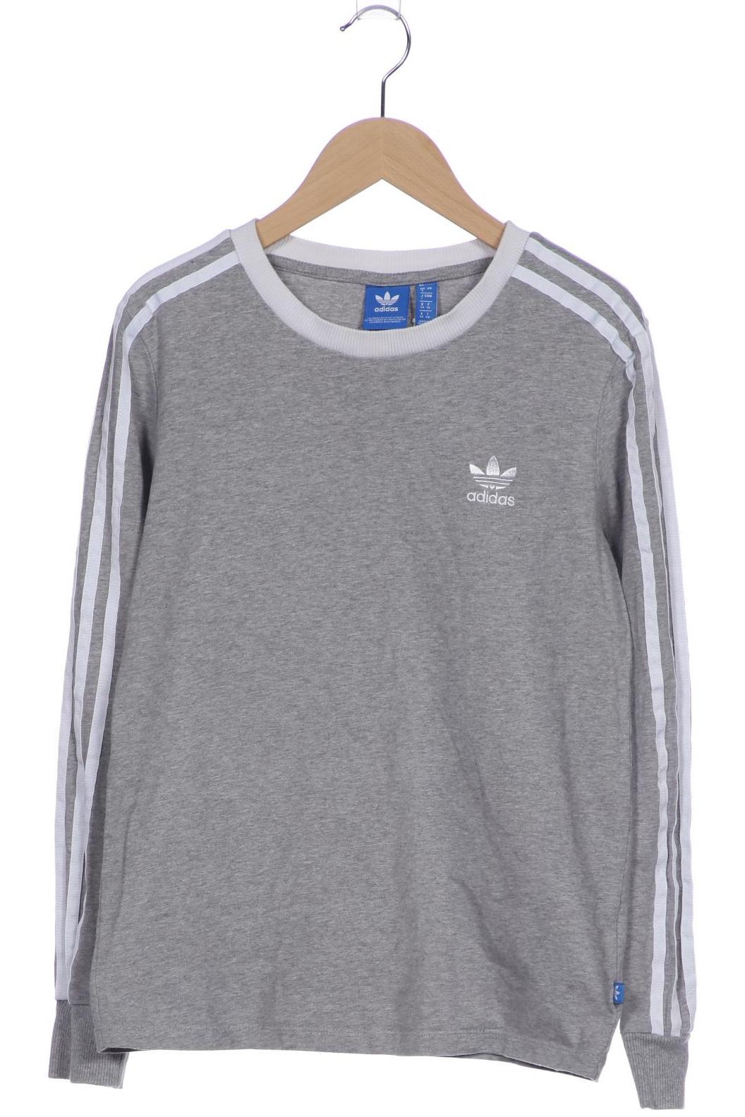 

adidas Originals Damen Langarmshirt, grau, Gr. 34