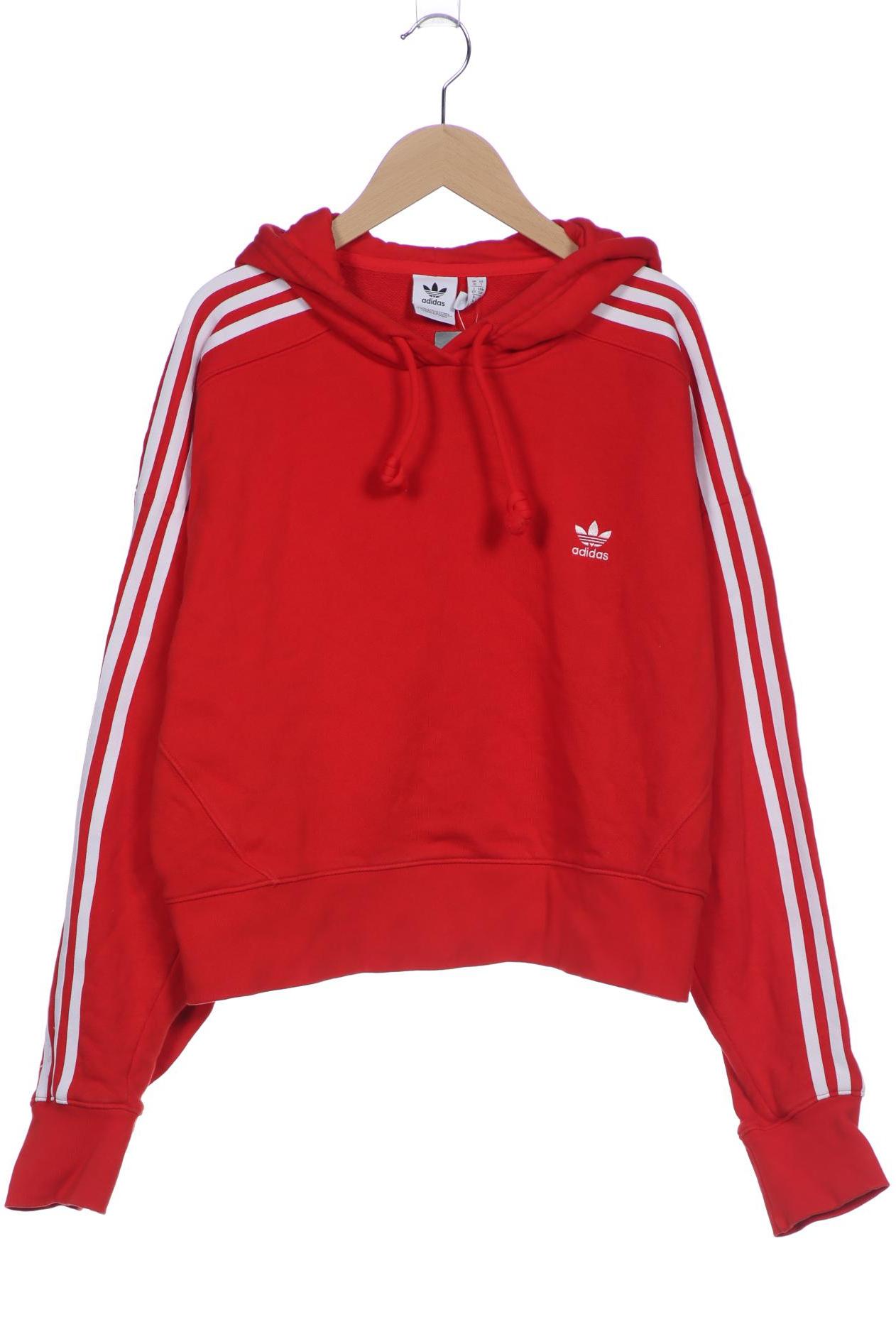 

adidas Originals Damen Kapuzenpullover, rot, Gr. 36