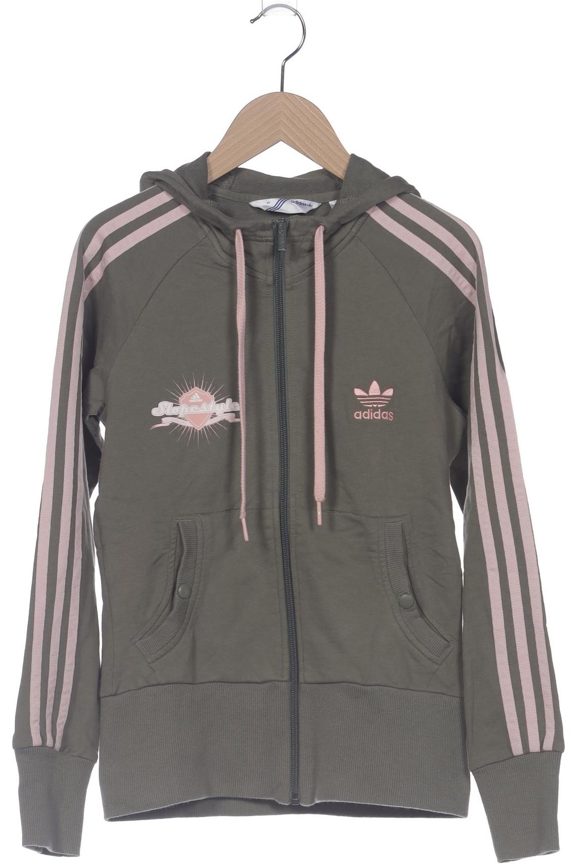 

adidas Originals Damen Kapuzenpullover, grün, Gr. 38