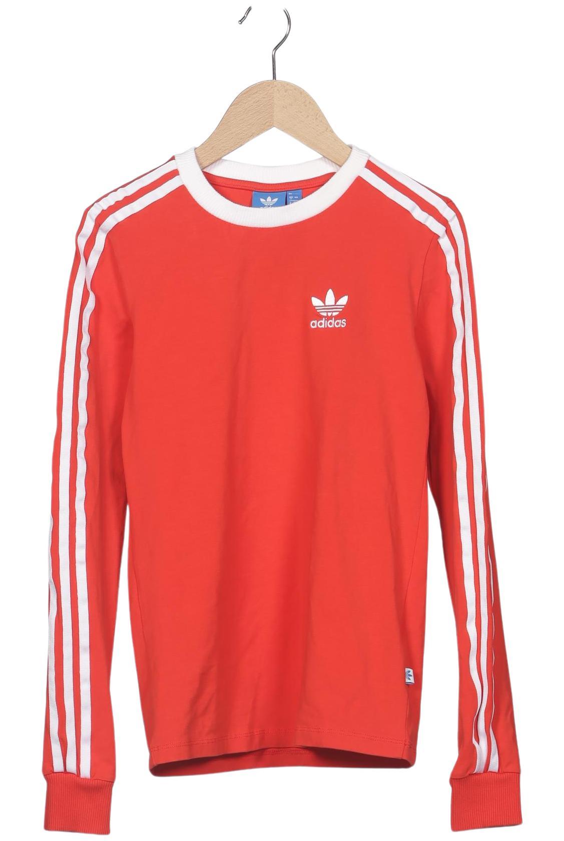 

adidas Originals Damen Langarmshirt, rot, Gr. 32