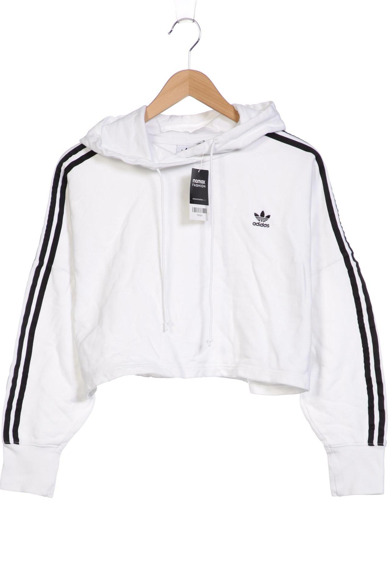 

adidas Originals Damen Kapuzenpullover, weiß, Gr. 36
