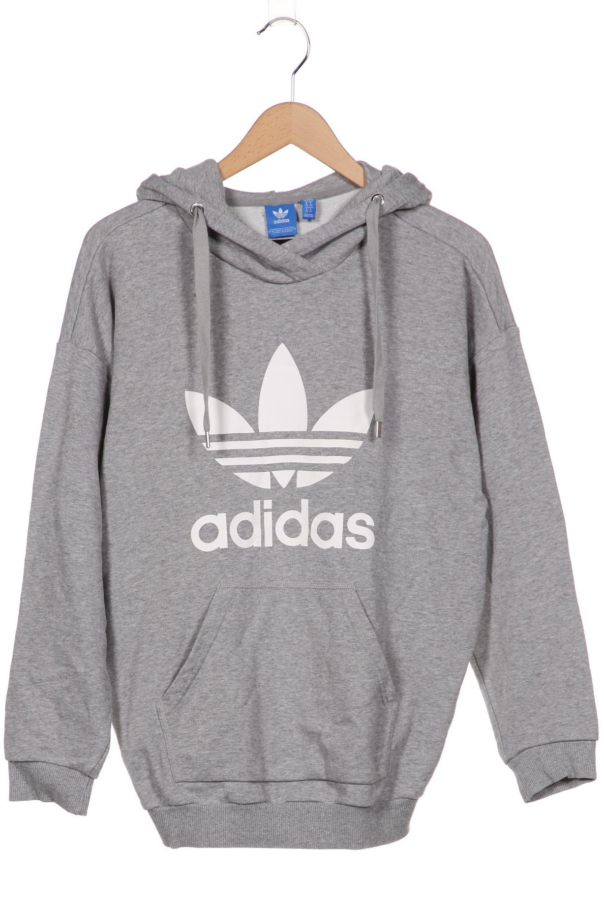 

adidas Originals Damen Kapuzenpullover, grau