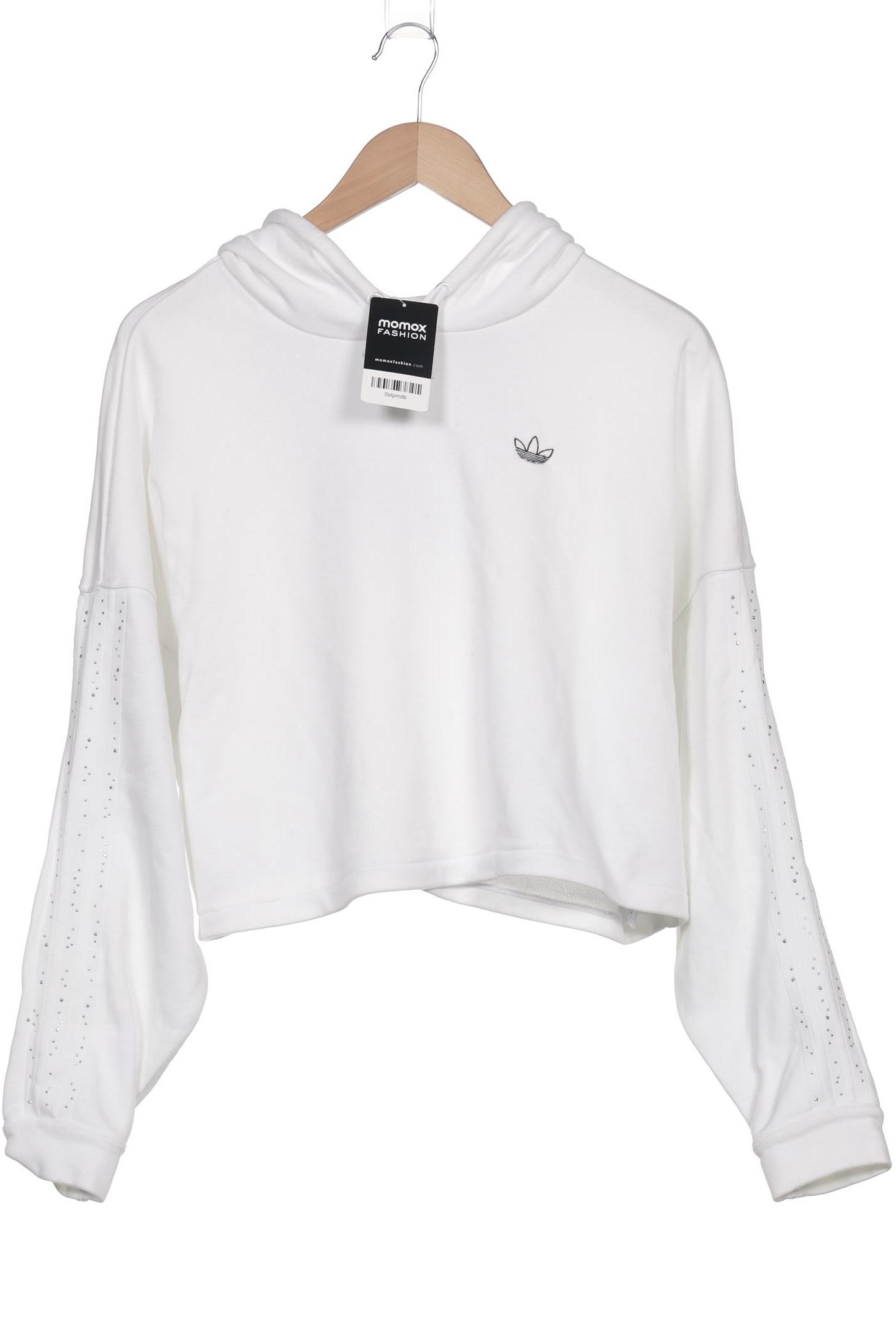 

adidas Originals Damen Kapuzenpullover, weiß, Gr. 38