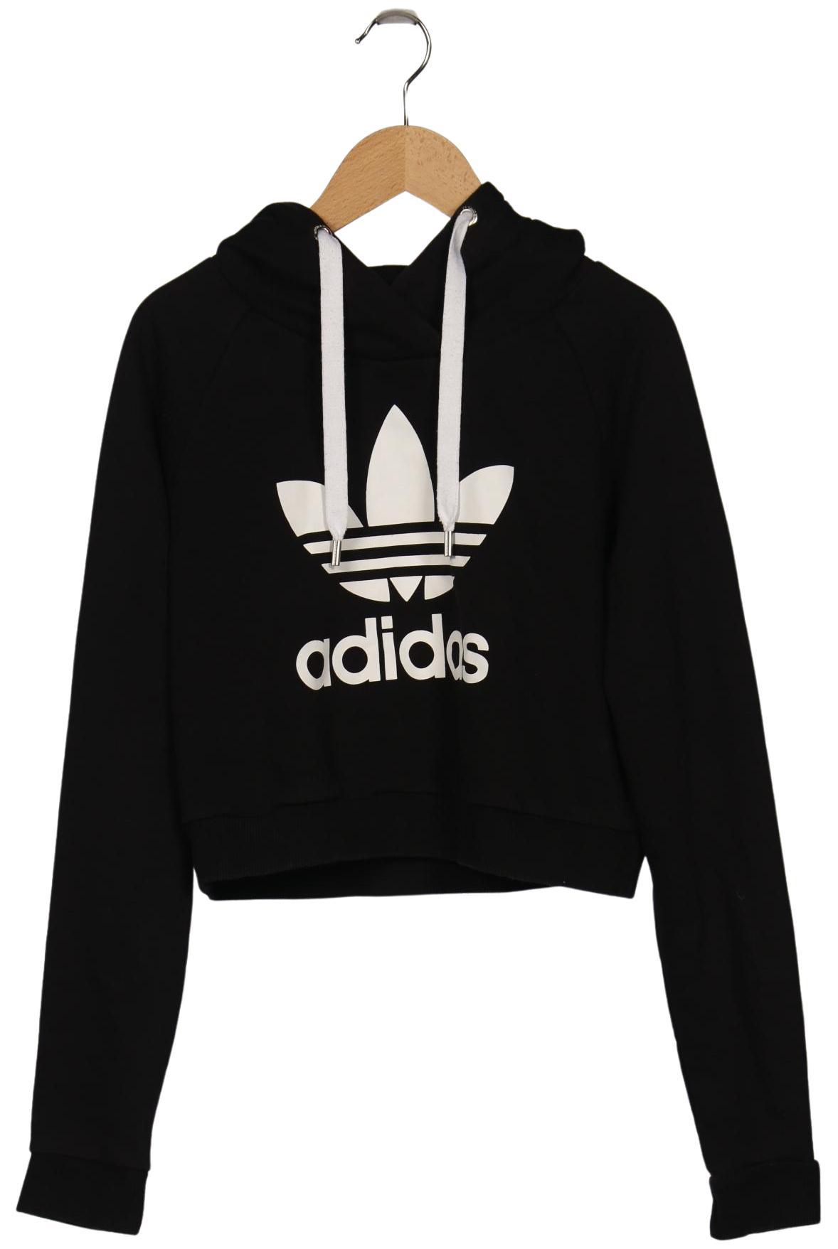 

adidas Originals Damen Kapuzenpullover, schwarz, Gr. 36