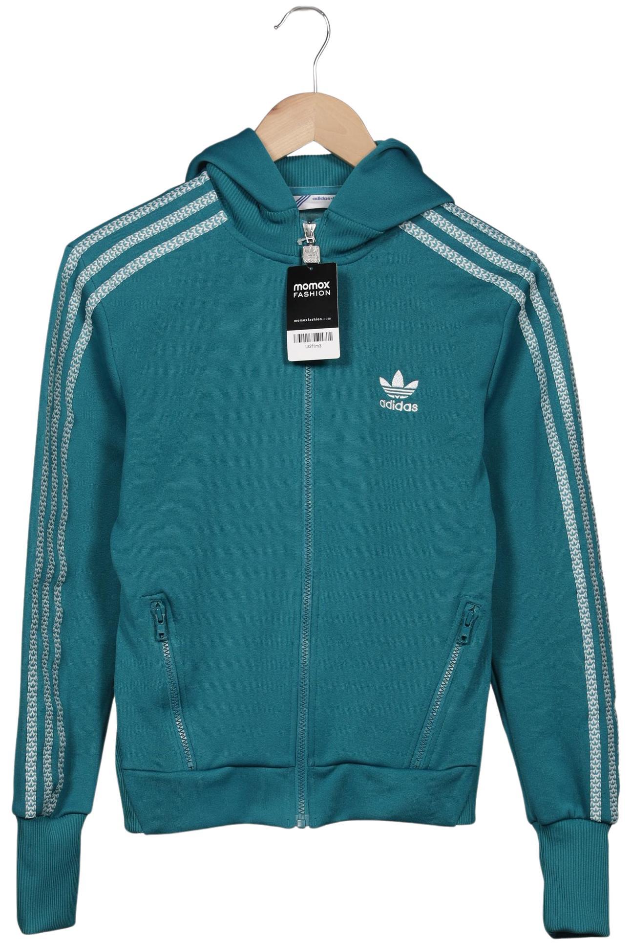 

adidas Originals Damen Kapuzenpullover, türkis, Gr. 40
