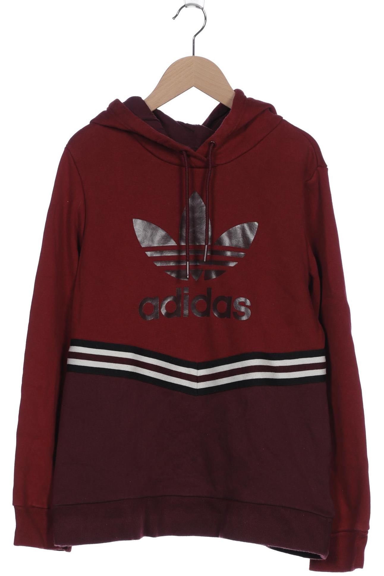 

adidas Originals Damen Kapuzenpullover, bordeaux, Gr. 36