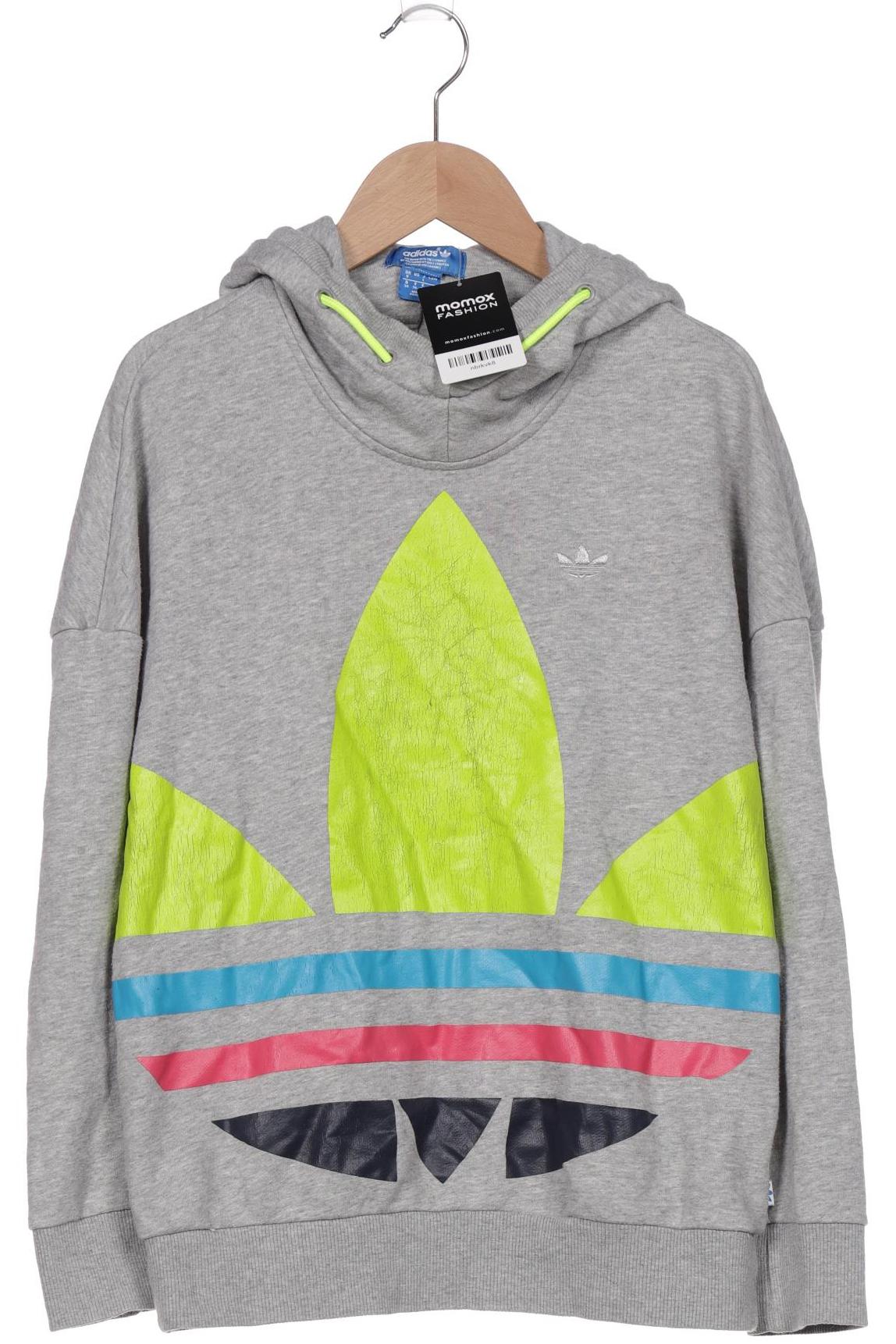 

adidas Originals Damen Kapuzenpullover, grau, Gr. 34