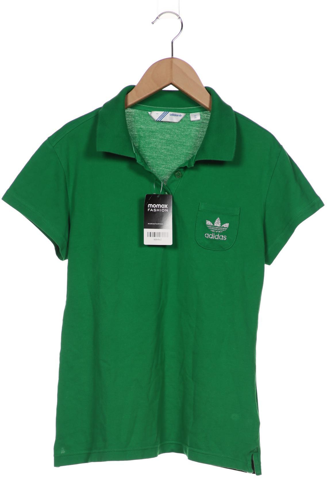 

adidas Originals Damen Poloshirt, grün, Gr. 42
