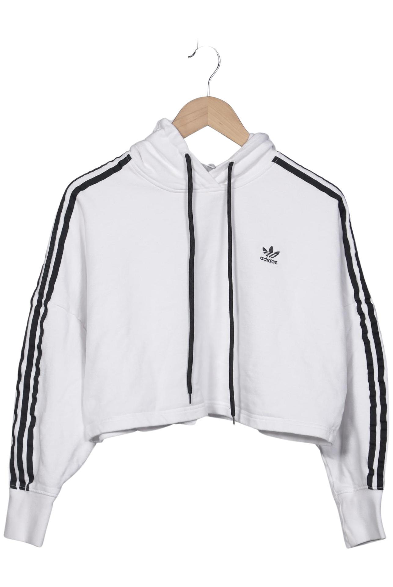 

adidas Originals Damen Kapuzenpullover, weiß, Gr. 36
