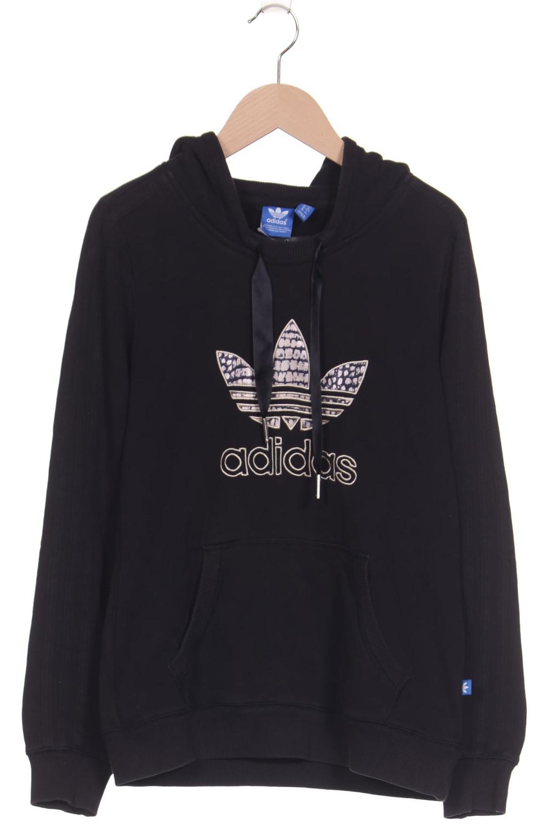 

adidas Originals Damen Kapuzenpullover, schwarz, Gr. 38