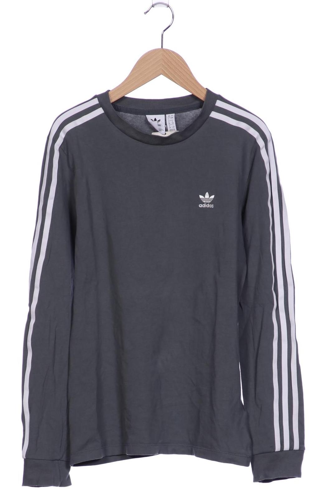 

adidas Originals Damen Langarmshirt, grau, Gr. 34