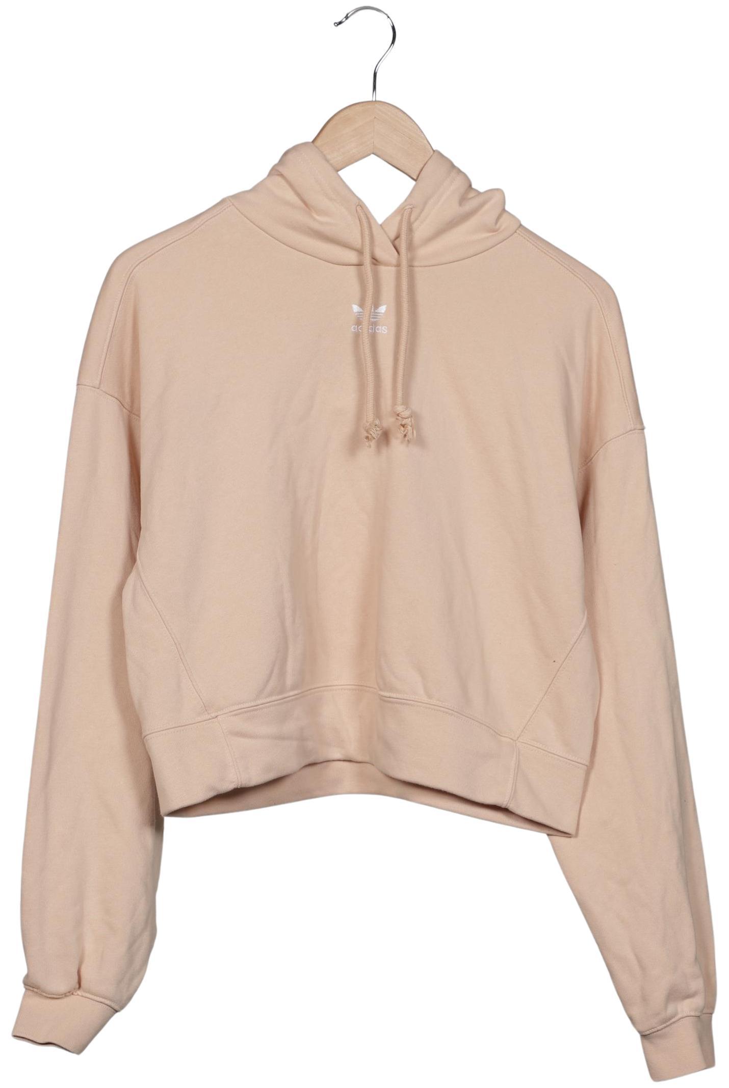 

adidas Originals Damen Kapuzenpullover, beige, Gr. 34
