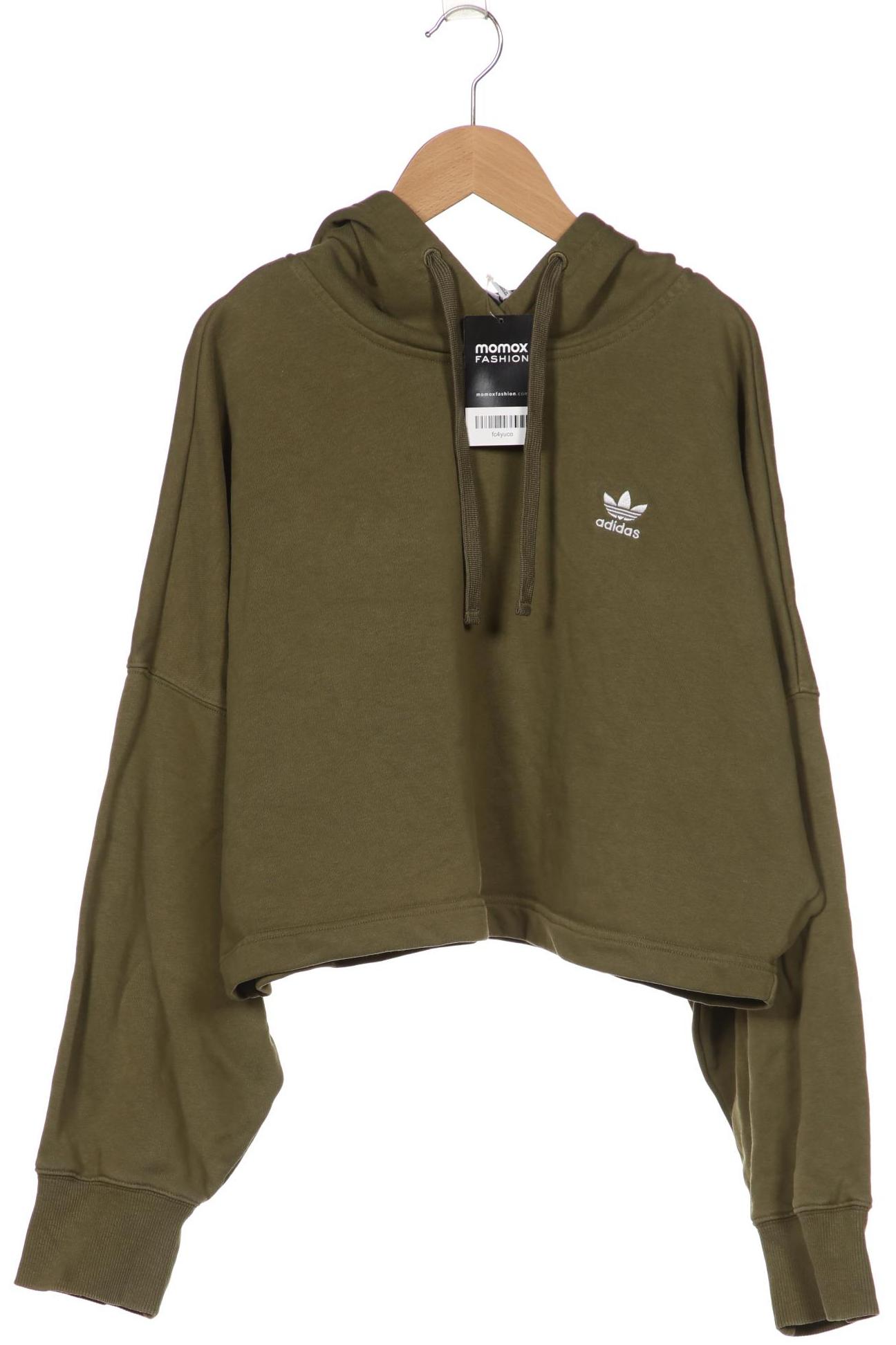 

adidas Originals Damen Kapuzenpullover, grün, Gr. 34
