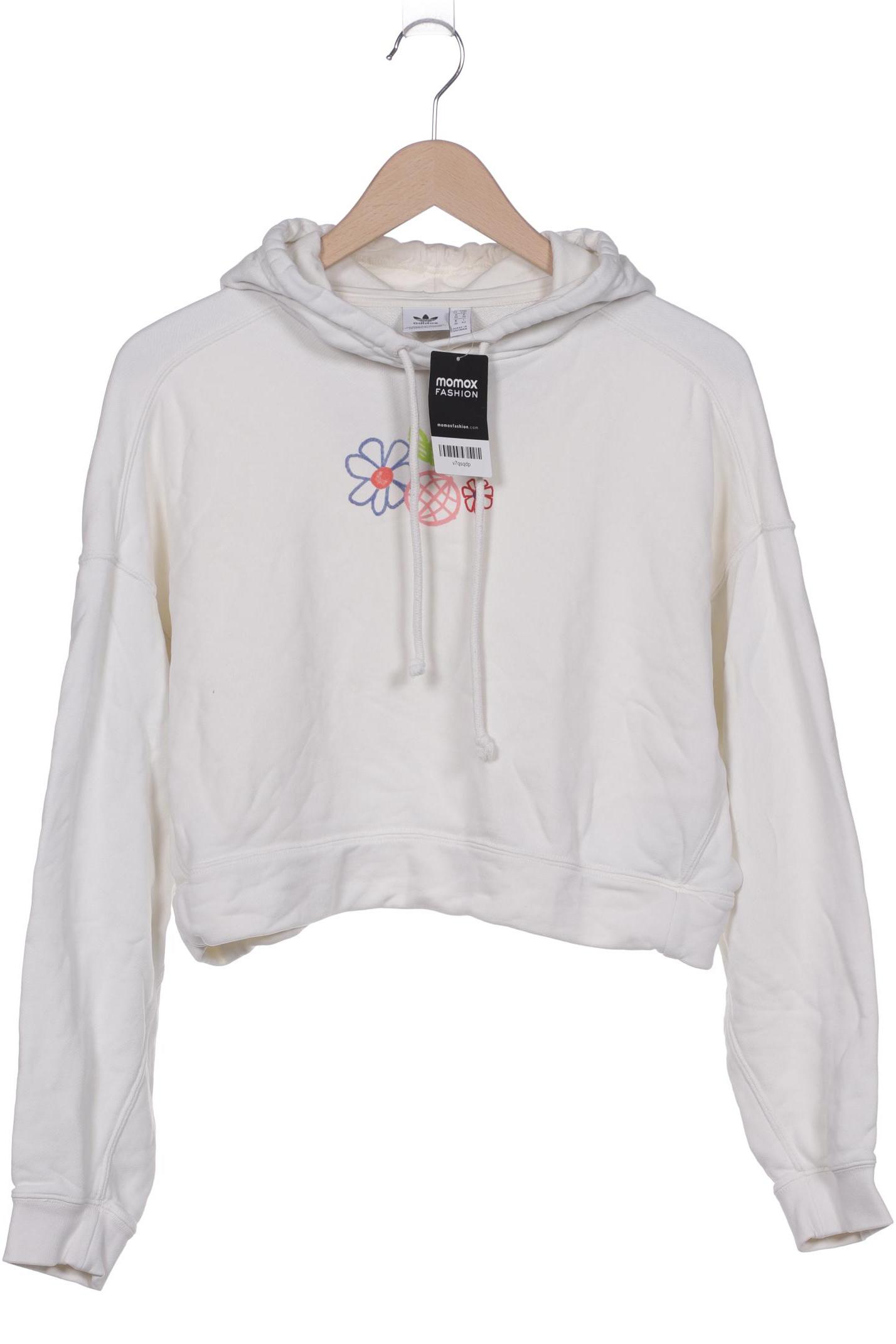 

adidas Originals Damen Kapuzenpullover, weiß, Gr. 36