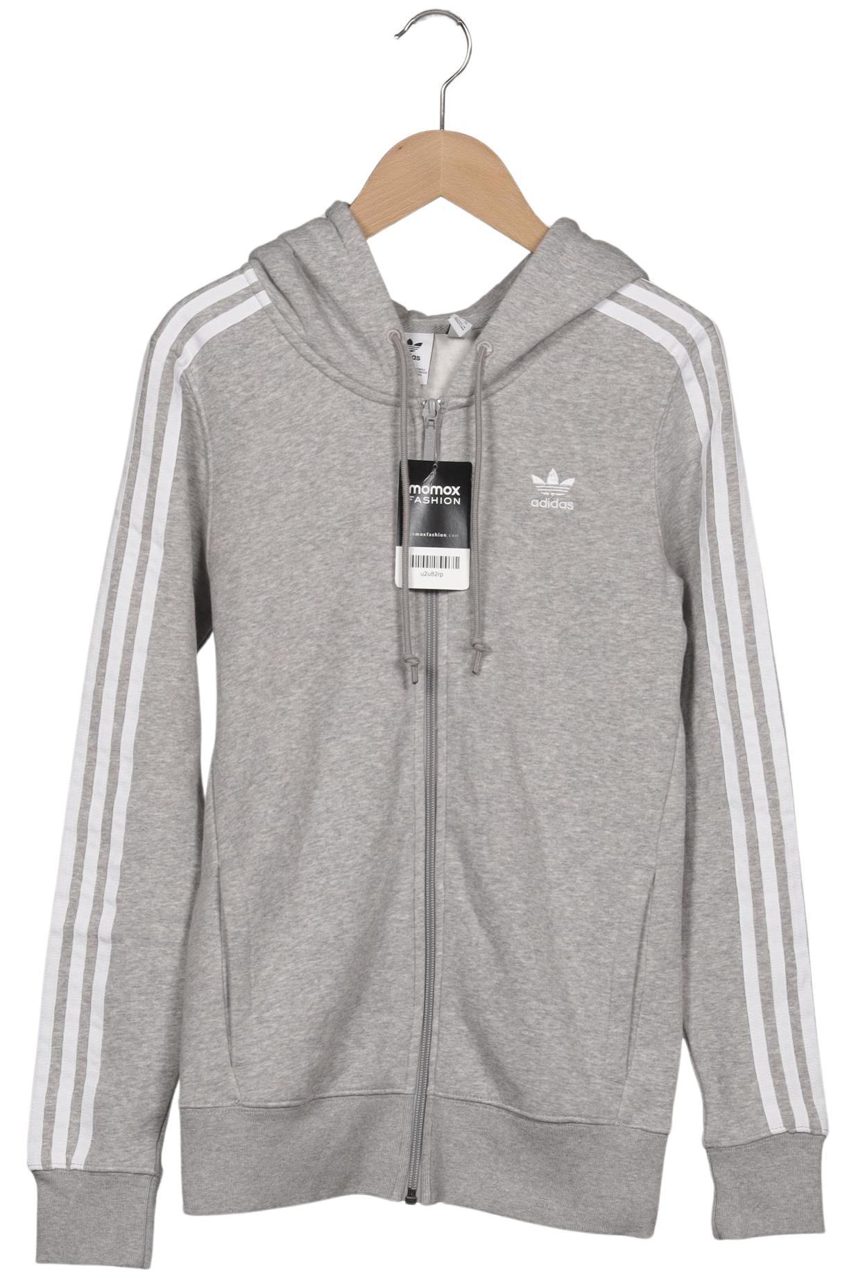 

adidas Originals Damen Kapuzenpullover, grau, Gr. 32