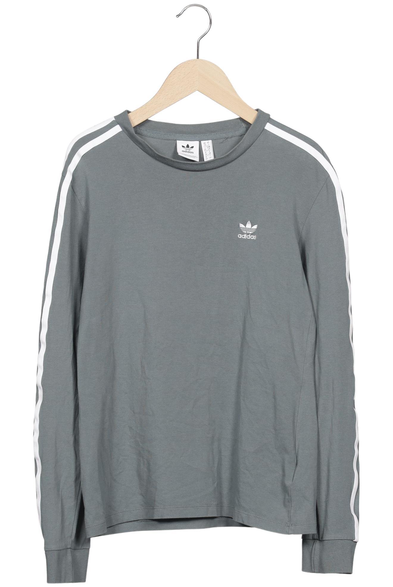 

adidas Originals Damen Langarmshirt, grau, Gr. 36