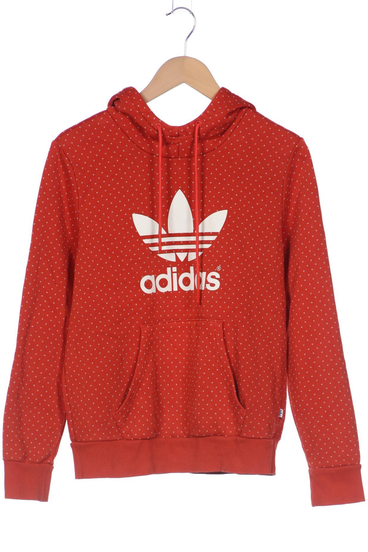 

adidas Originals Damen Kapuzenpullover, rot, Gr. 40