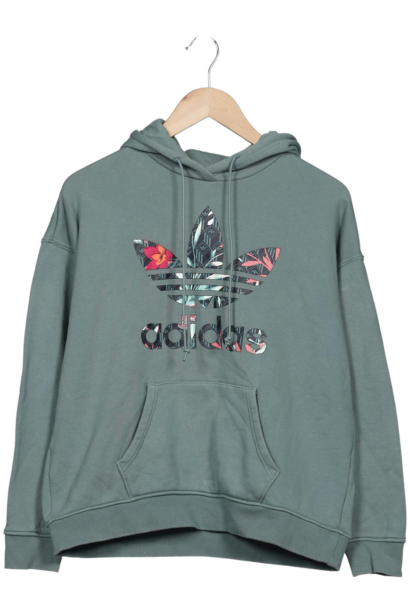 

adidas Originals Damen Kapuzenpullover, türkis, Gr. 38