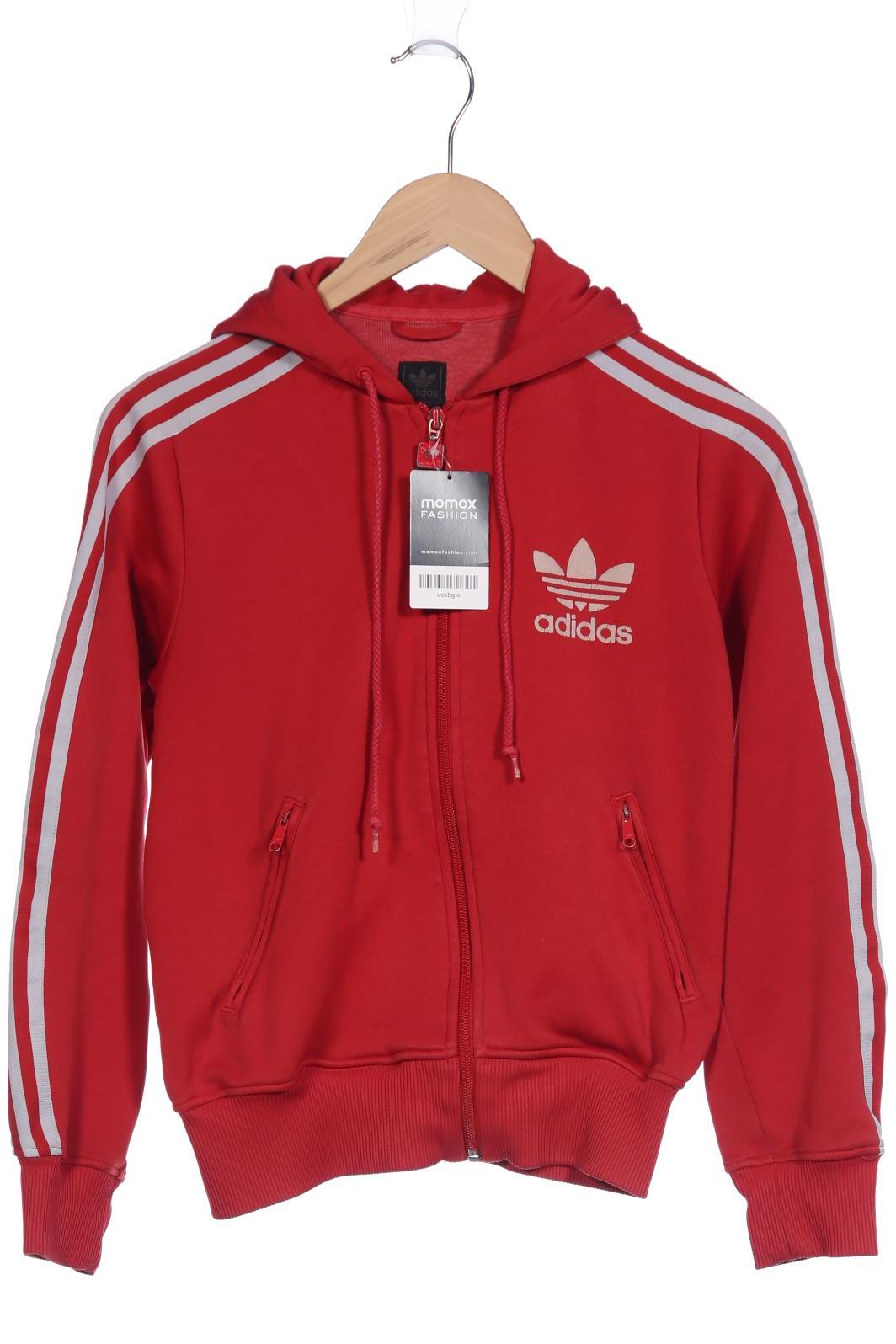 

adidas Originals Damen Kapuzenpullover, rot