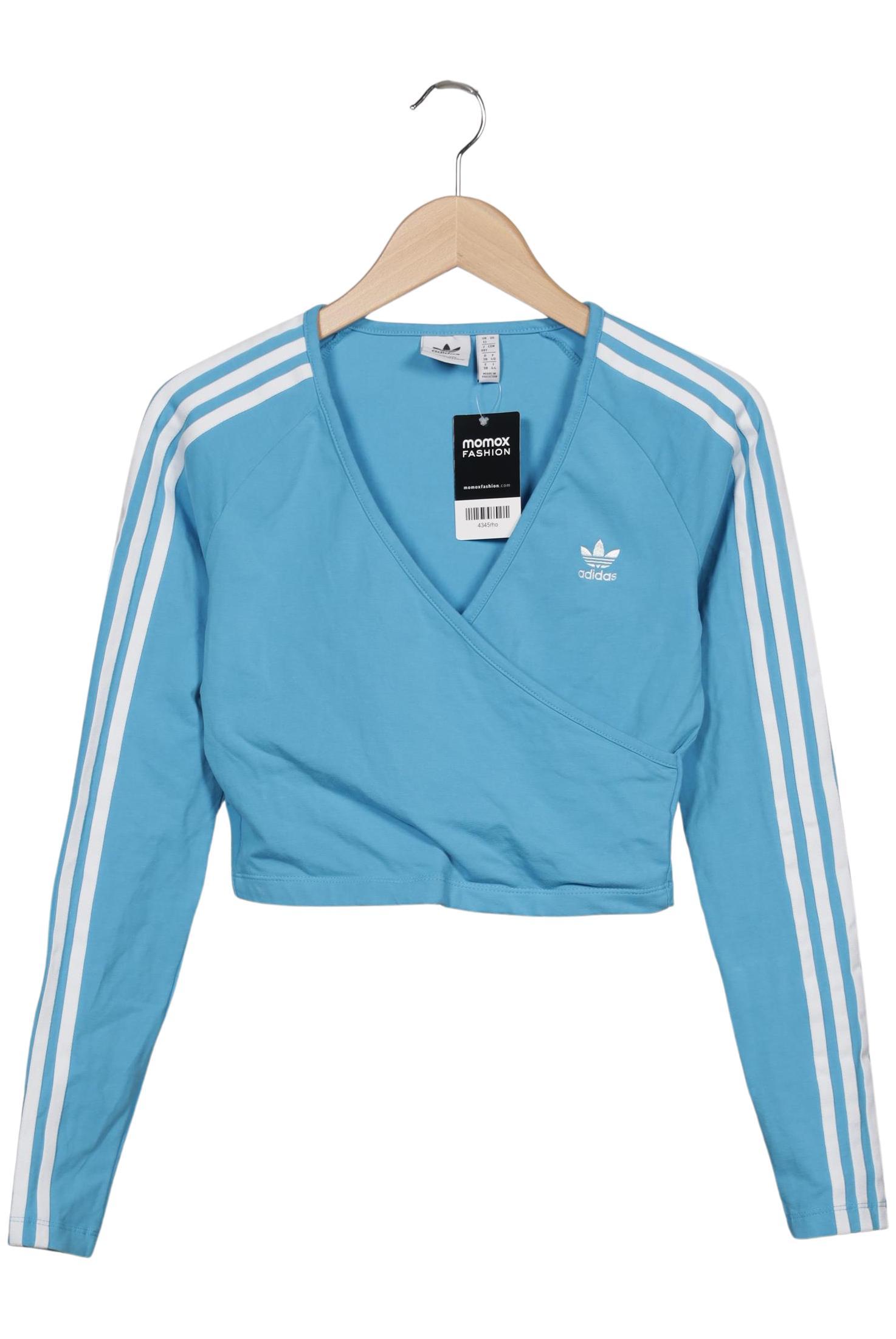

adidas Originals Damen Langarmshirt, hellblau, Gr. 38