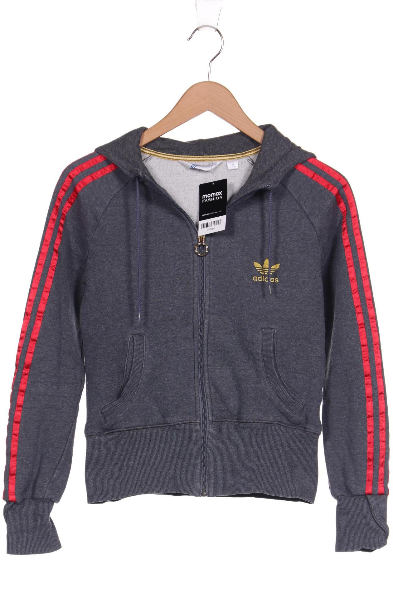 

adidas Originals Damen Kapuzenpullover, grau, Gr. 40