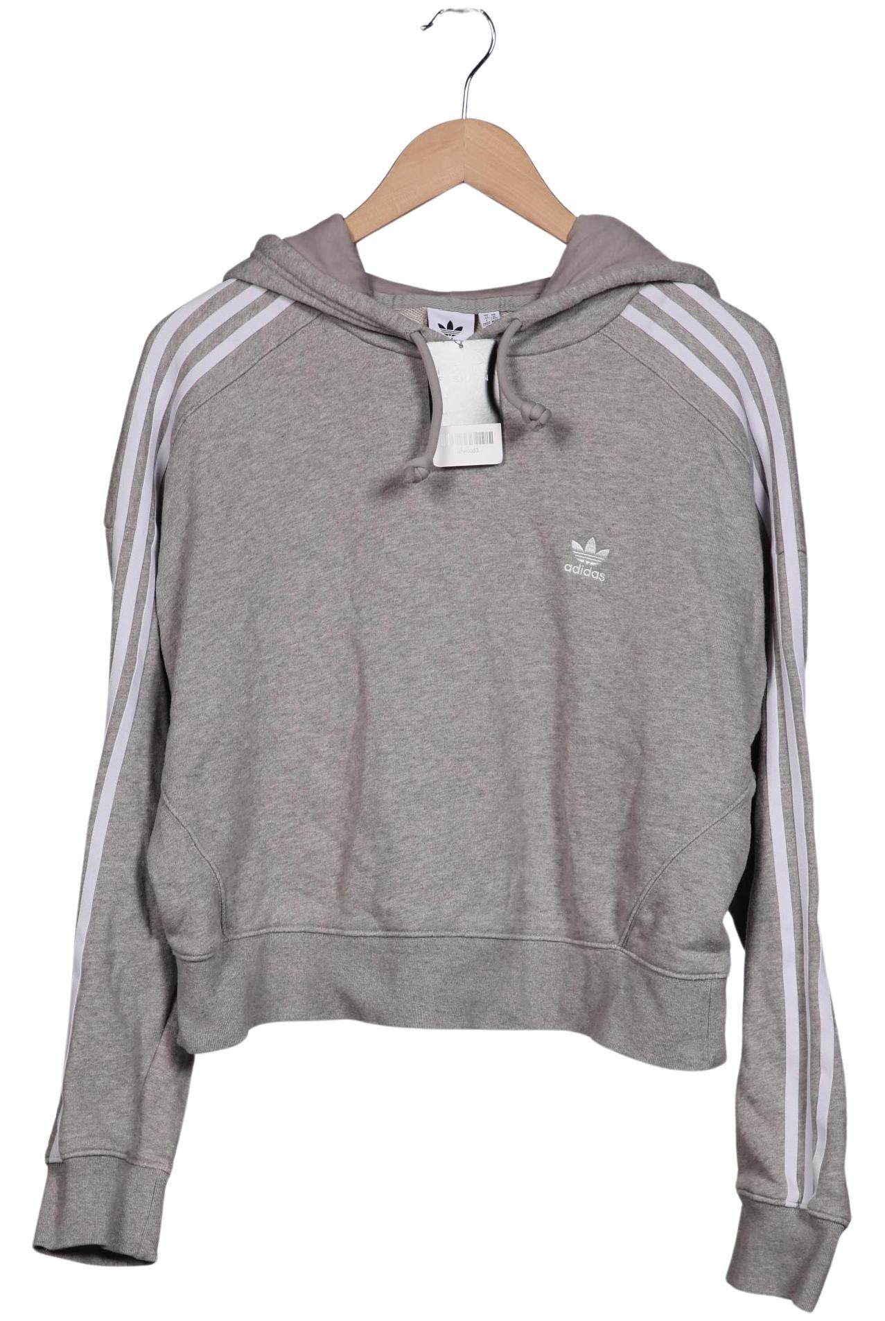 

adidas Originals Damen Kapuzenpullover, grau, Gr. 40