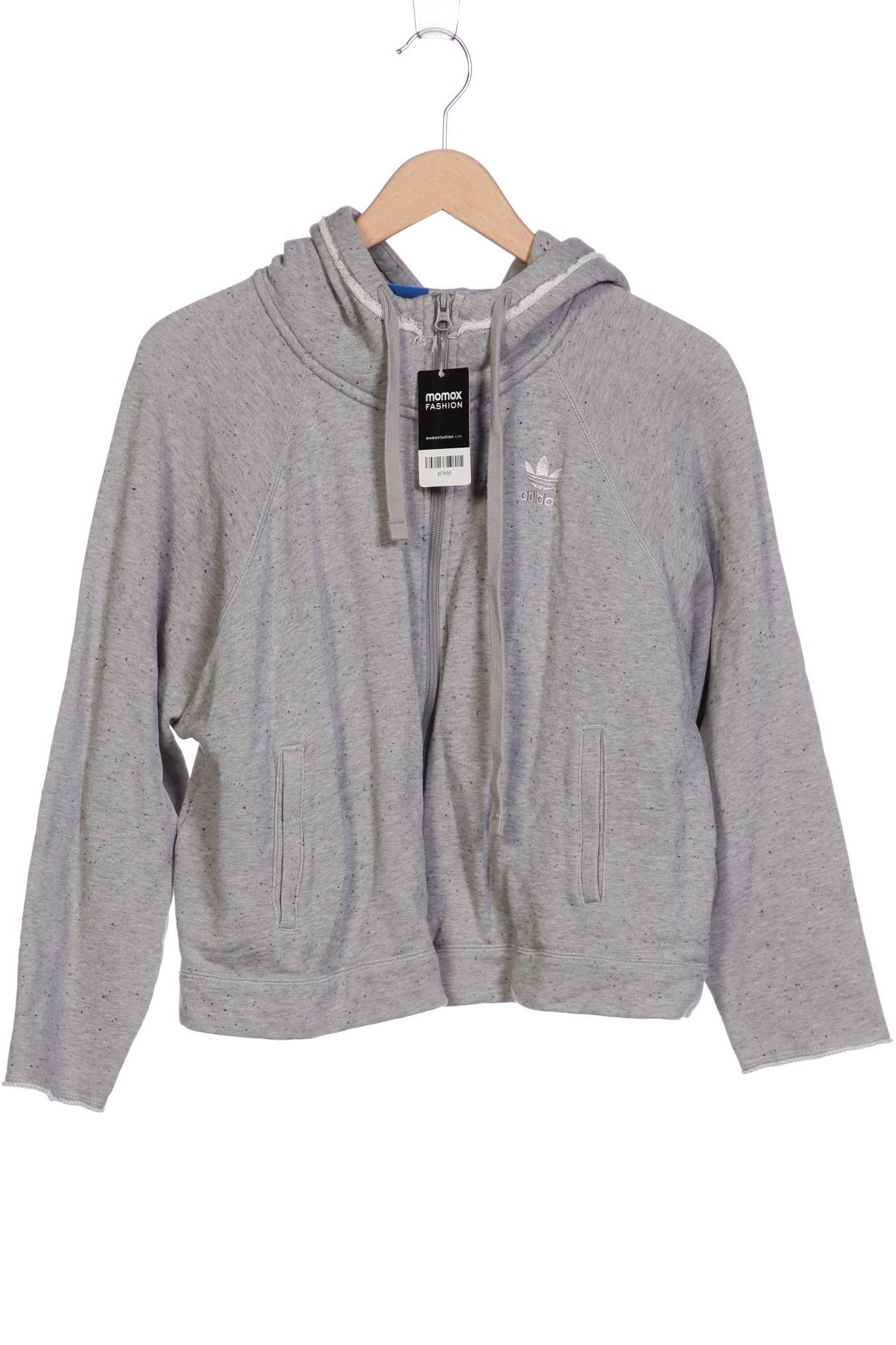 

adidas Originals Damen Kapuzenpullover, grau, Gr. 34